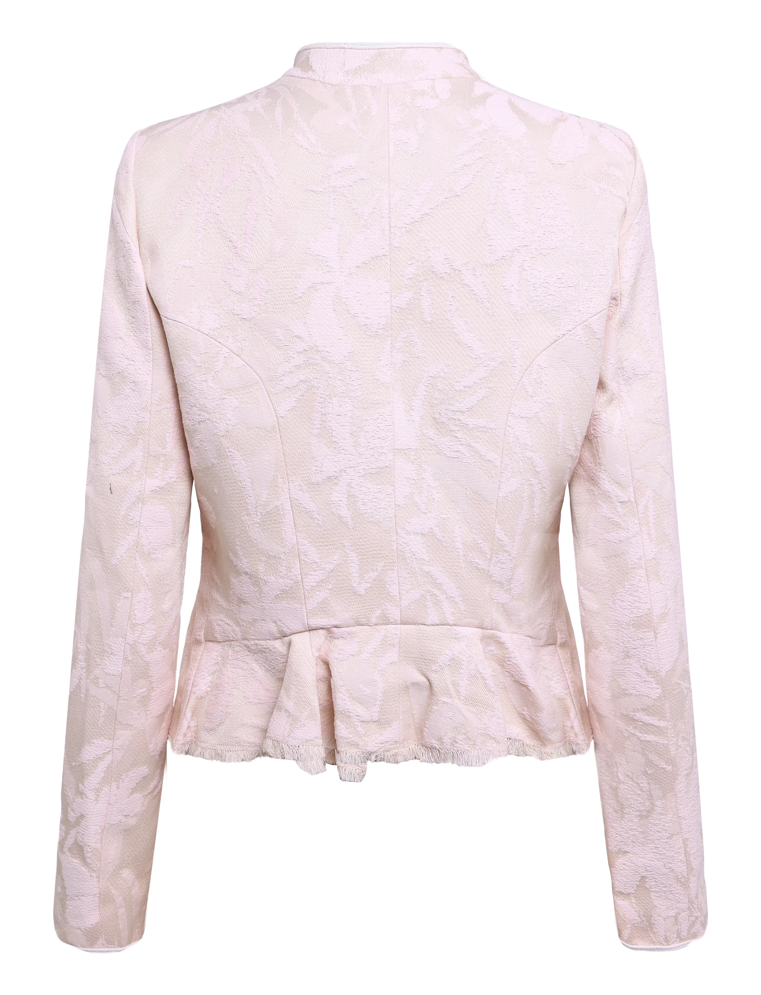 Mango - Jacquard jacket with frogging closures - lette jakker - pink - 2