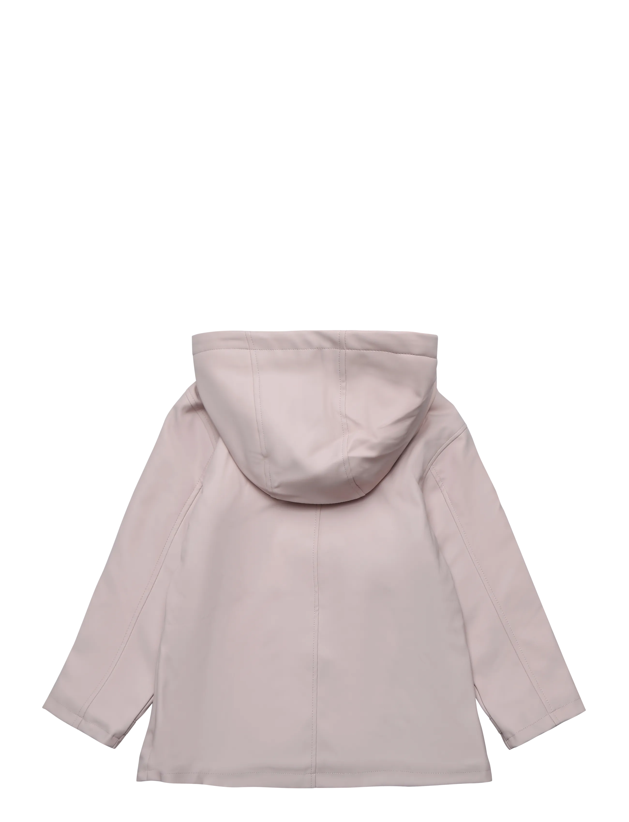 Mango - Rubberised jacket with hood - regnjackor - pink - 1