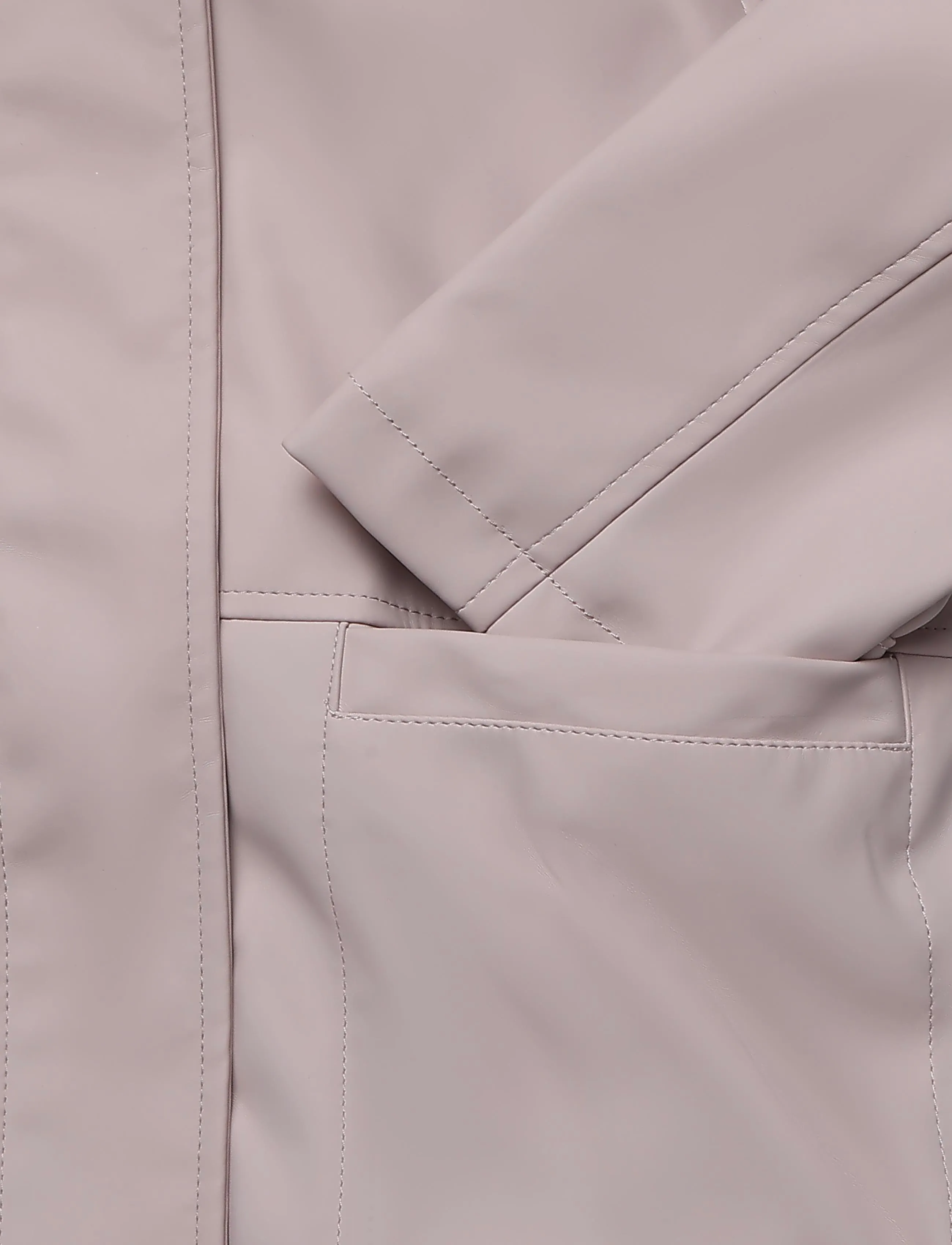 Mango - Rubberised jacket with hood - regnjackor - pink - 3