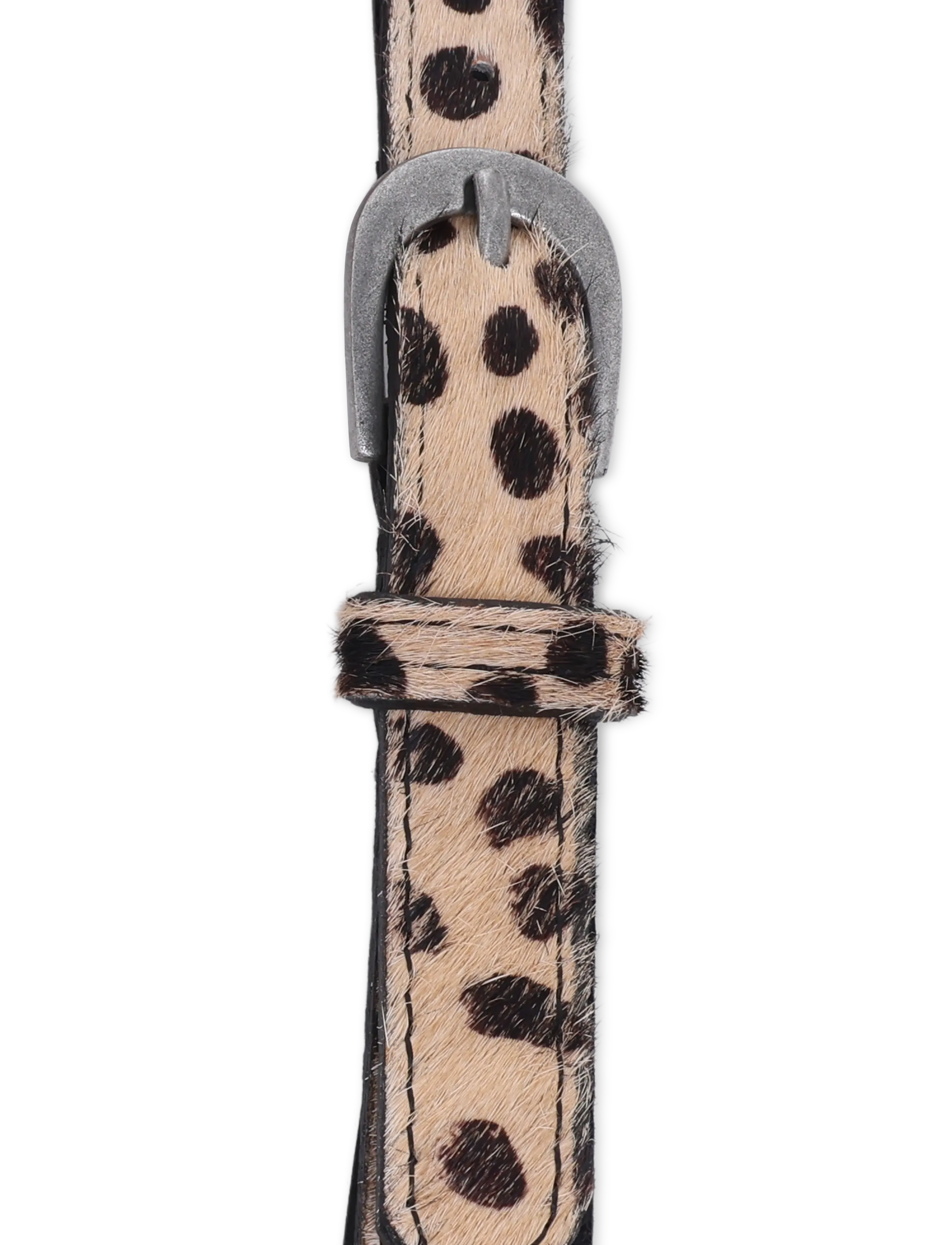 Mango - Animal print leather belt - bælter - lt pastel brown - 2