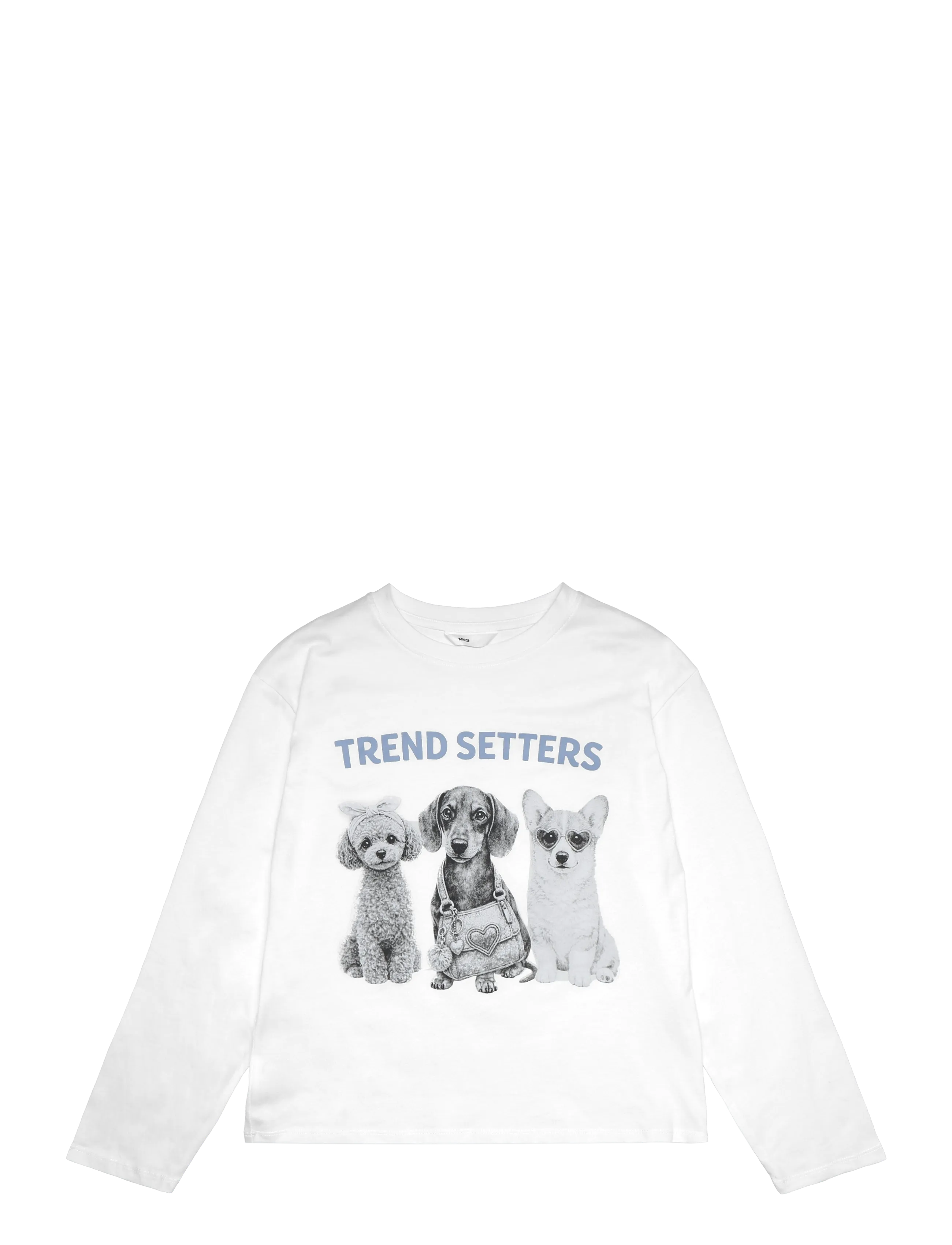 Mango Printed detail T-shirt - Toppe og t-shirts - NATURAL WHITE / white