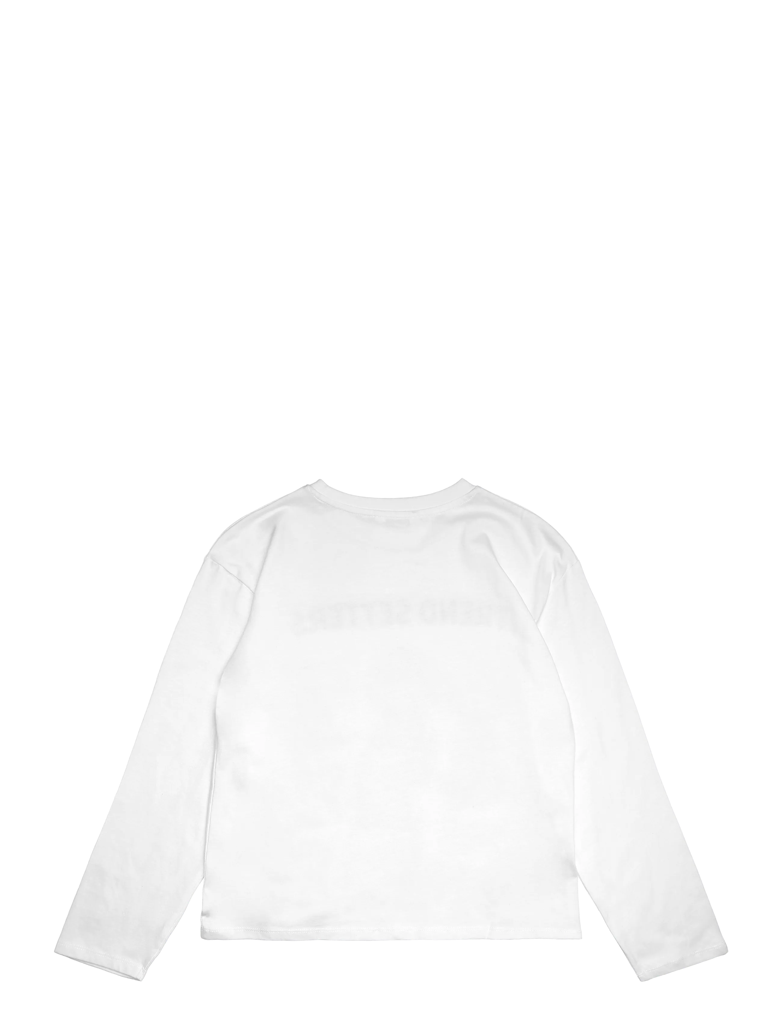 Mango - Printed detail T-shirt - langærmede t-shirts - natural white - 1