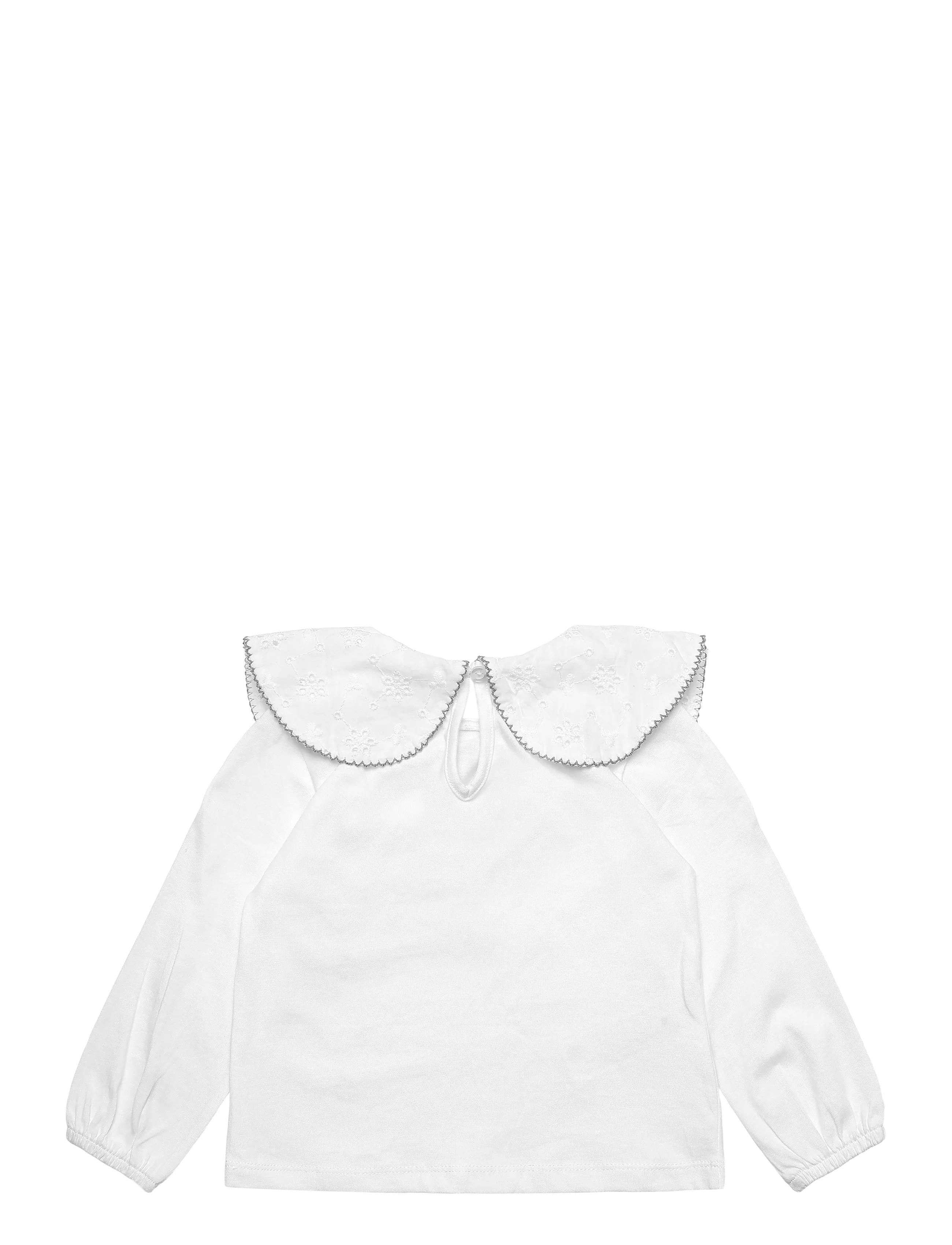 Mango - Babydoll-neck t-shirt - långärmade t-shirts - natural white - 1
