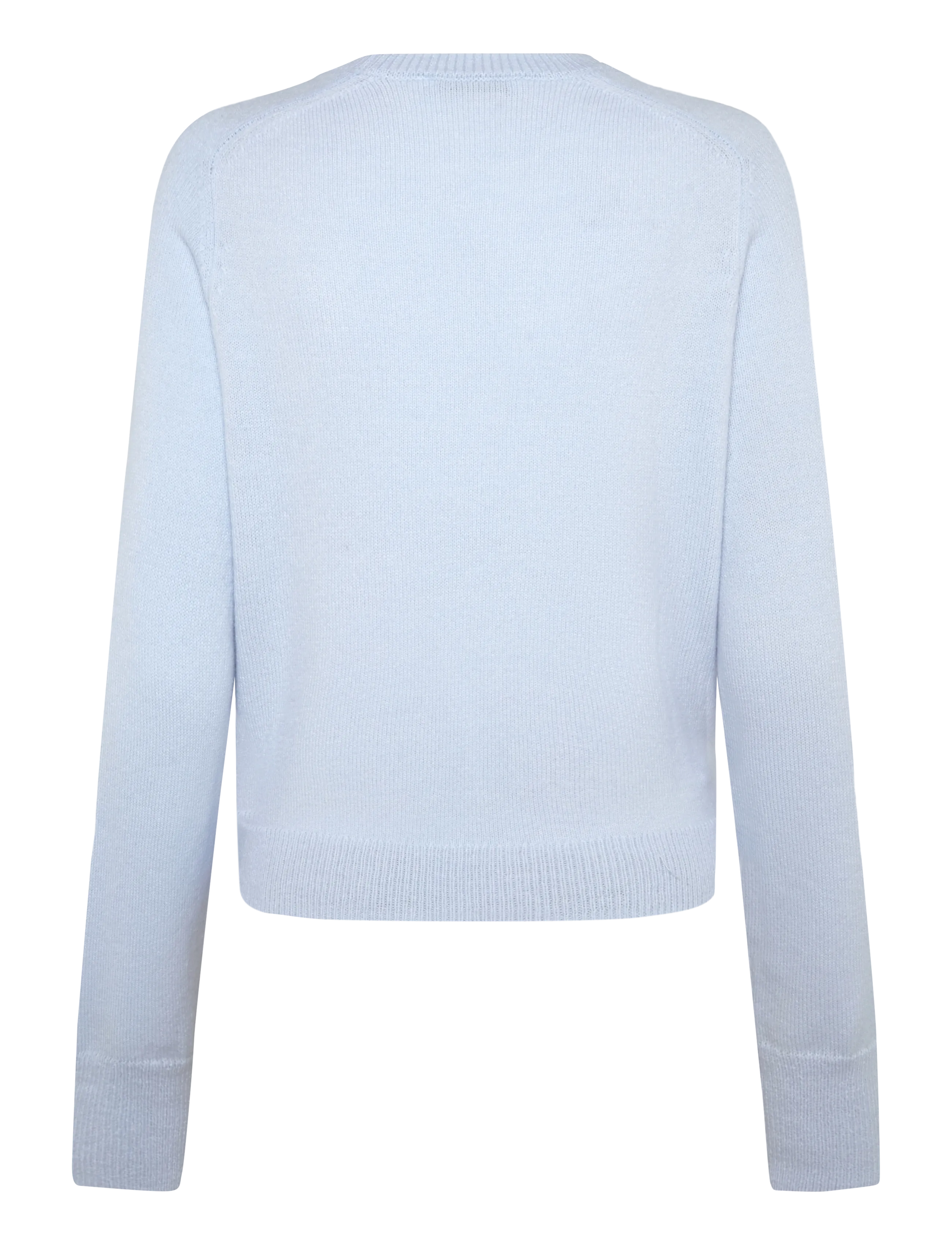 Mango - Belted knit sweater - lt-pastel blue - 1