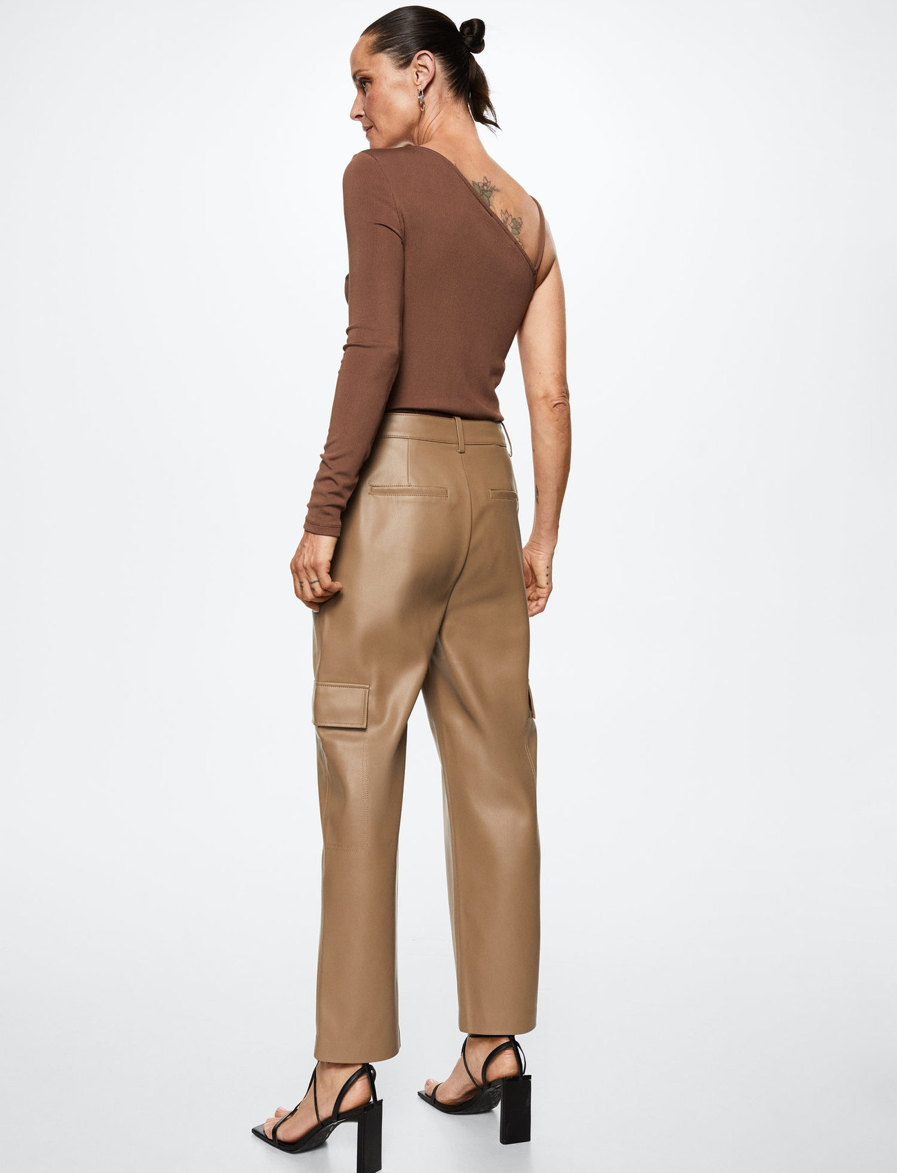 Mango - FRANCIS - cargo püksid - camel - 3