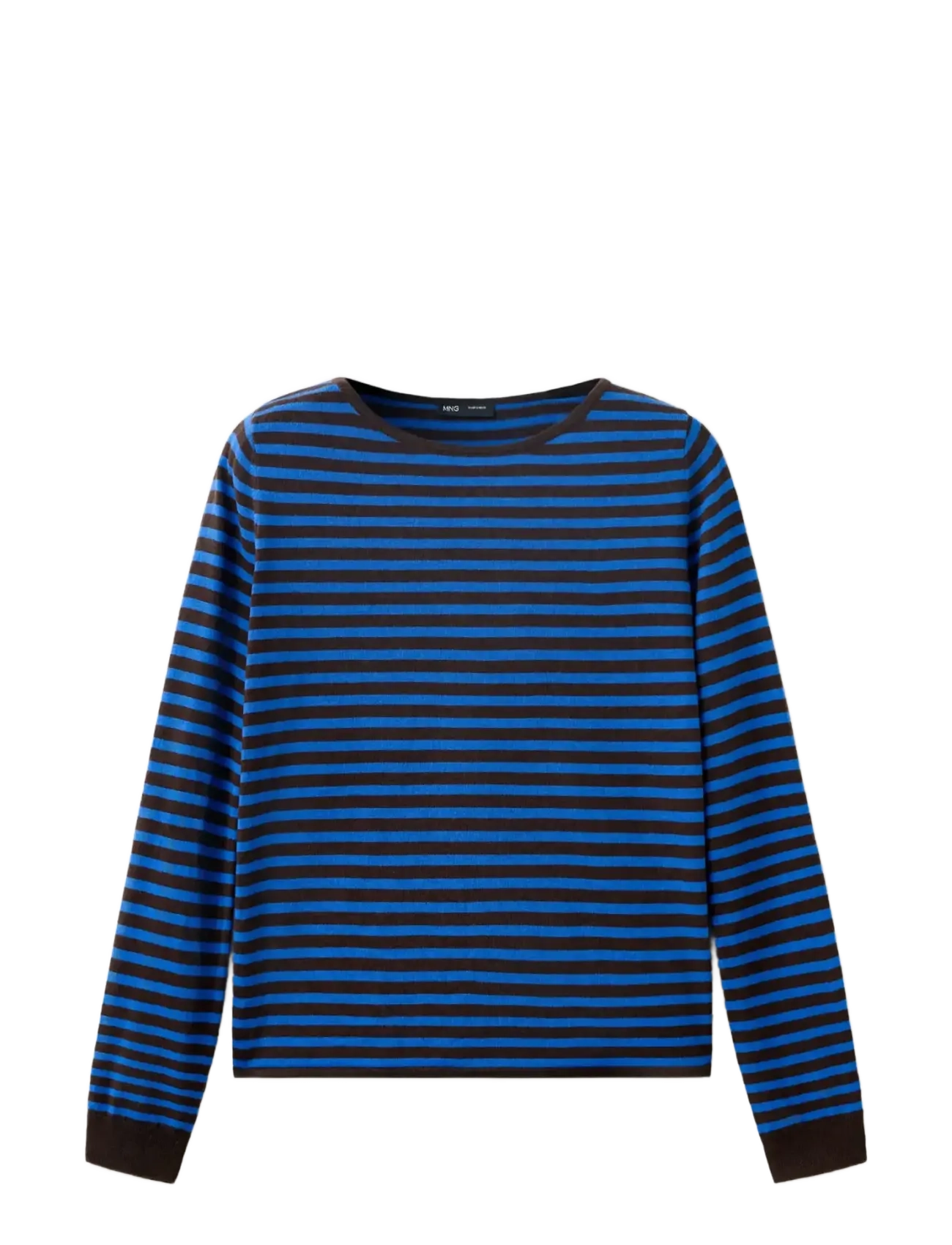 Mango Knit striped sweater - Striktrøjer - BRIGHT BLUE / blue