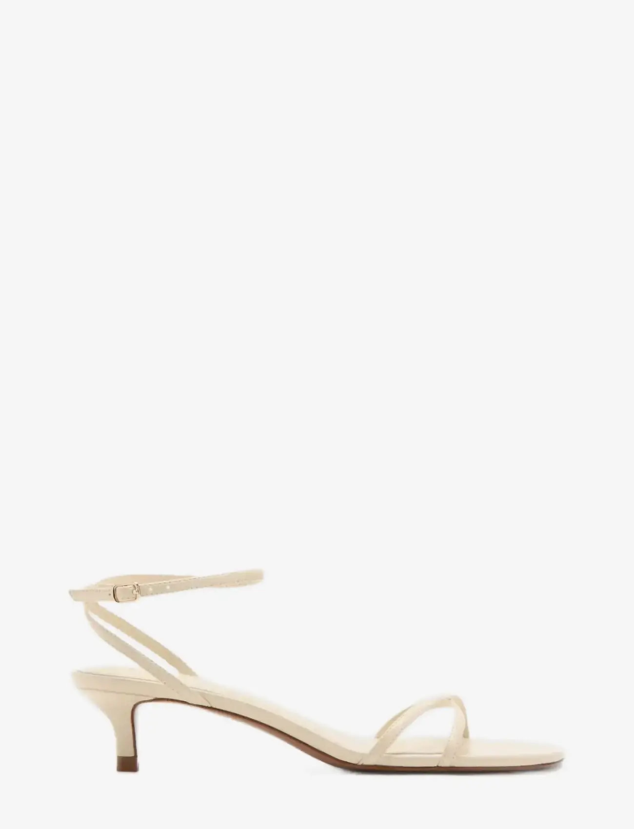 Mango - Criss-cross straps sandals - slingbacks med hæle - yellow - 0