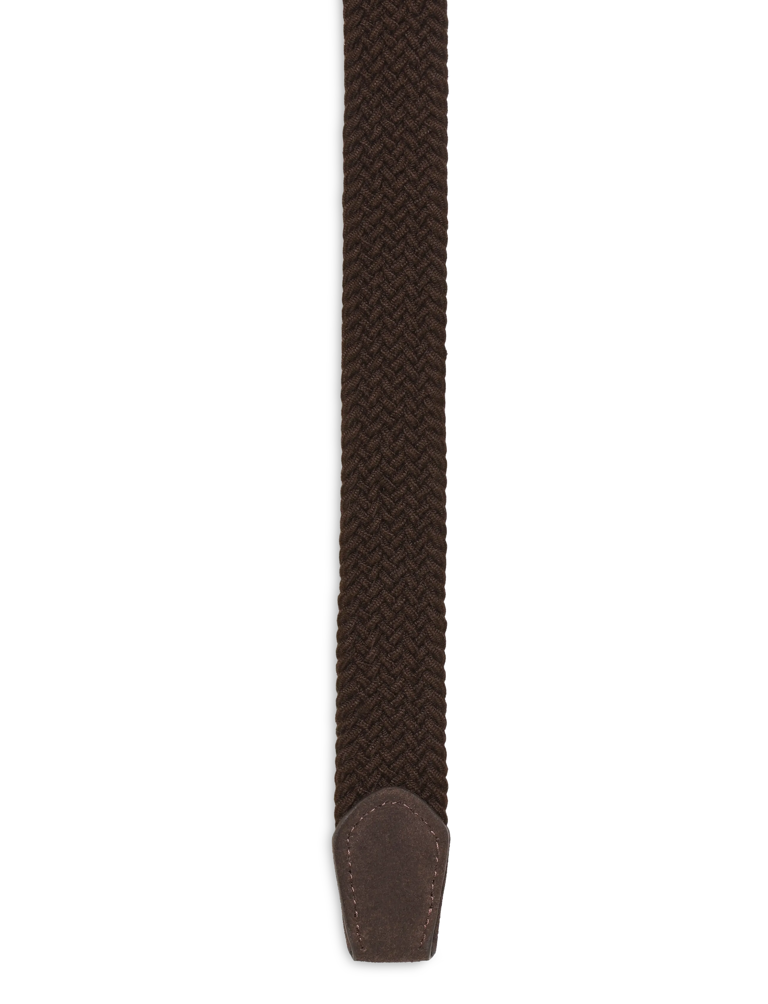 Mango - Braided elastic belt - flätade skärp - brown - 2