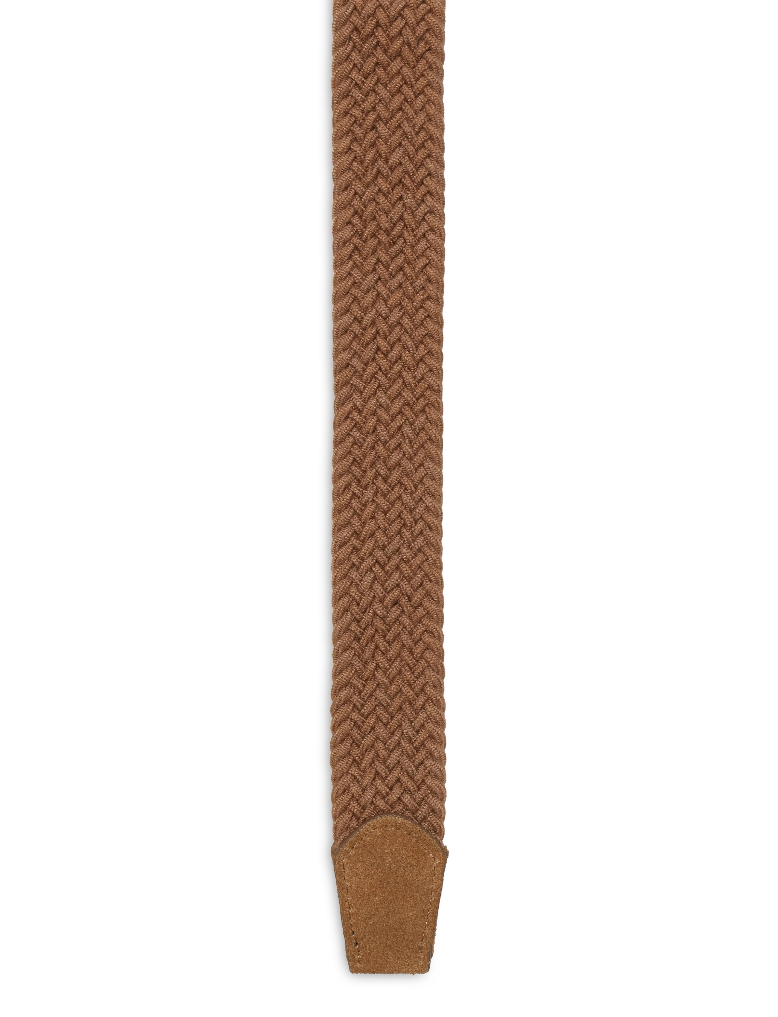Mango - Braided elastic belt - medium brown - 2