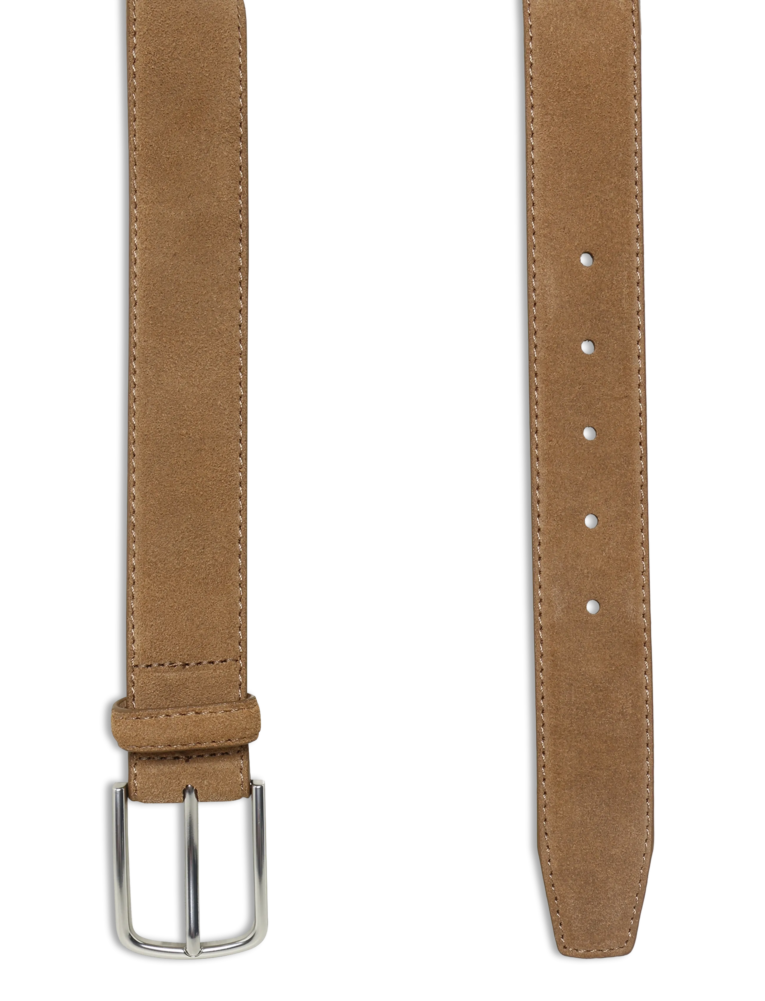 Mango - Nappa leather belt - klassiska skärp - medium brown - 1