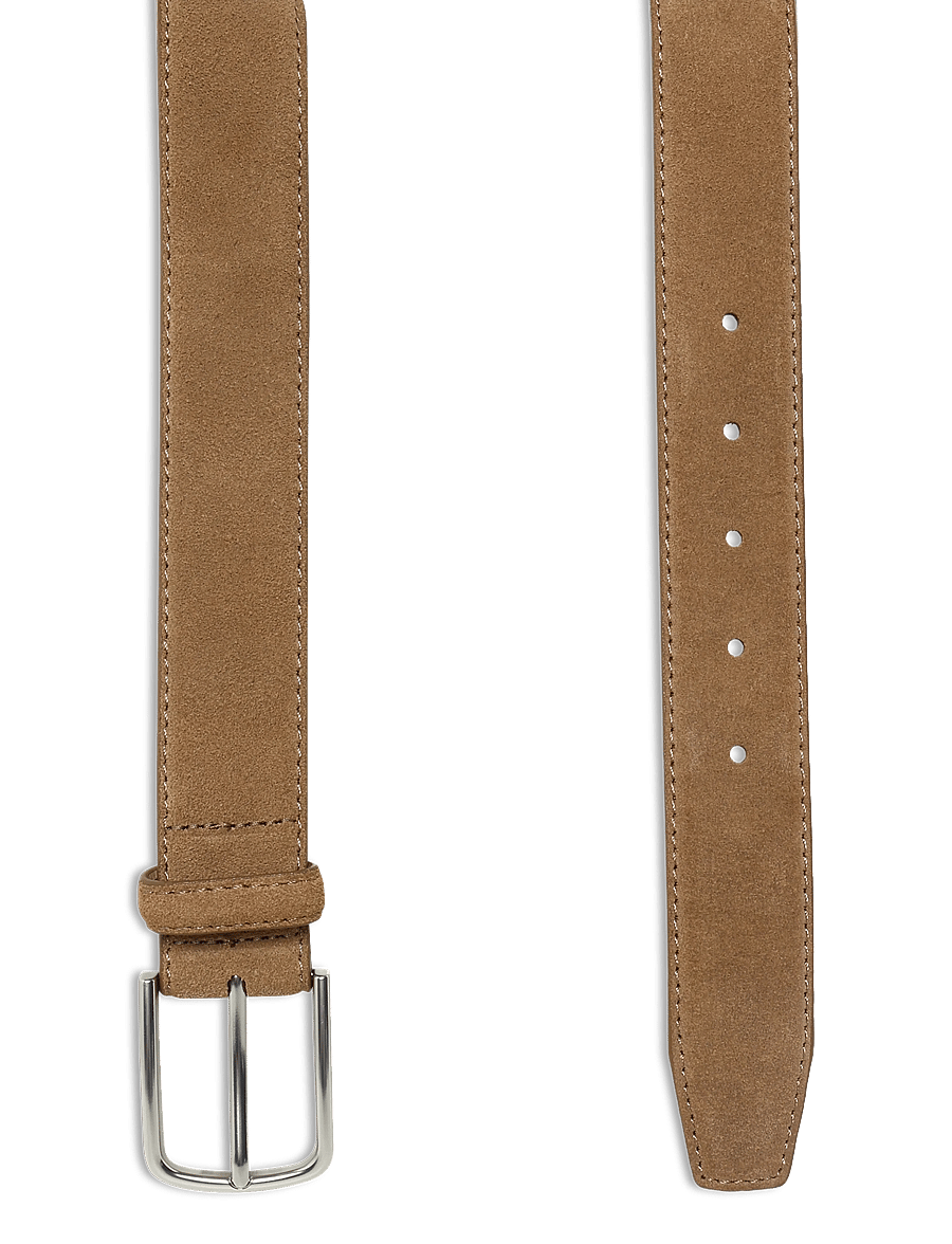 Mango - Nappa leather belt - klassiska skärp - medium brown - 1