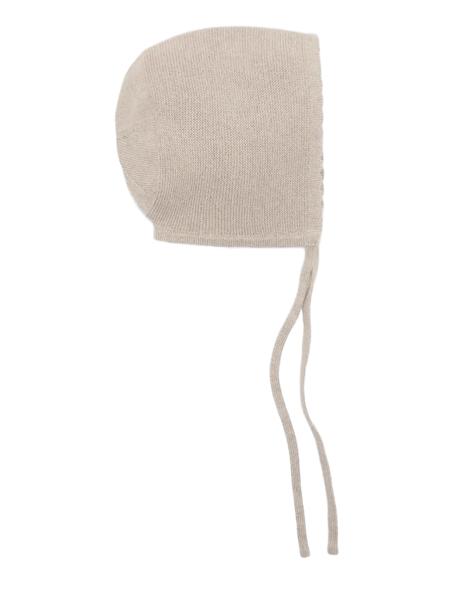Mango - Knitted bonnet - babymützen - medium brown - 0