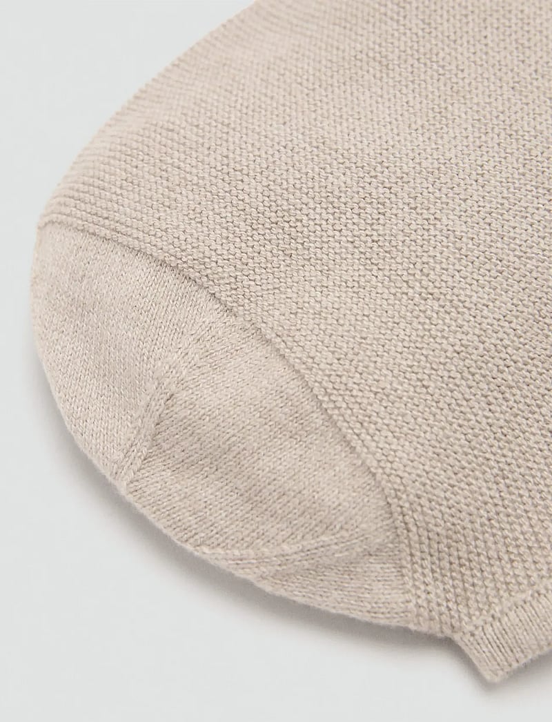Mango - Knitted bonnet - babymössor - medium brown - 1