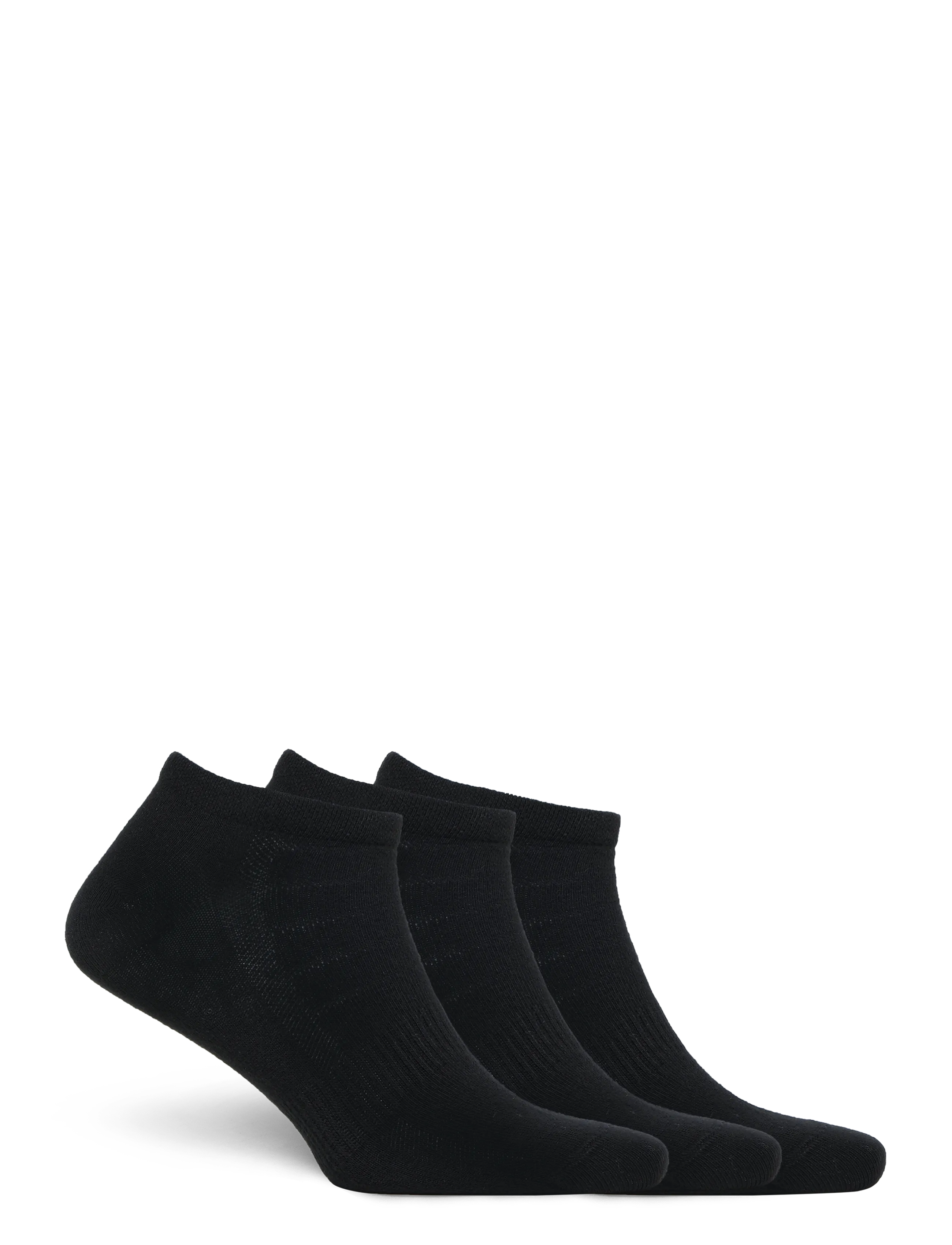 Mango - Pack of 3 cotton socks - ankelstrumpor - black - 1