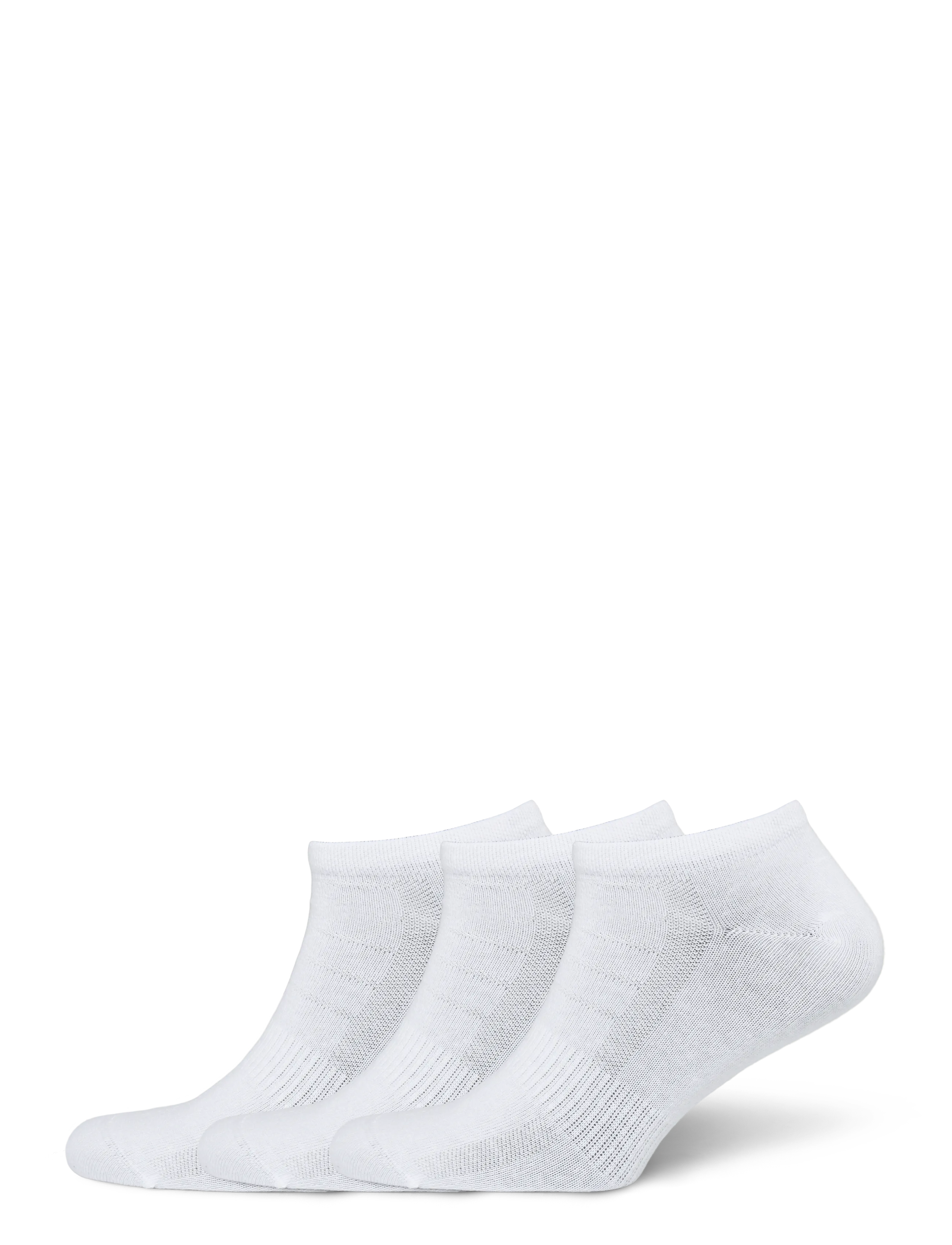 Mango Pack Of 3 Cotton Socks, 40-42, Weiß - Ankle Männerswear