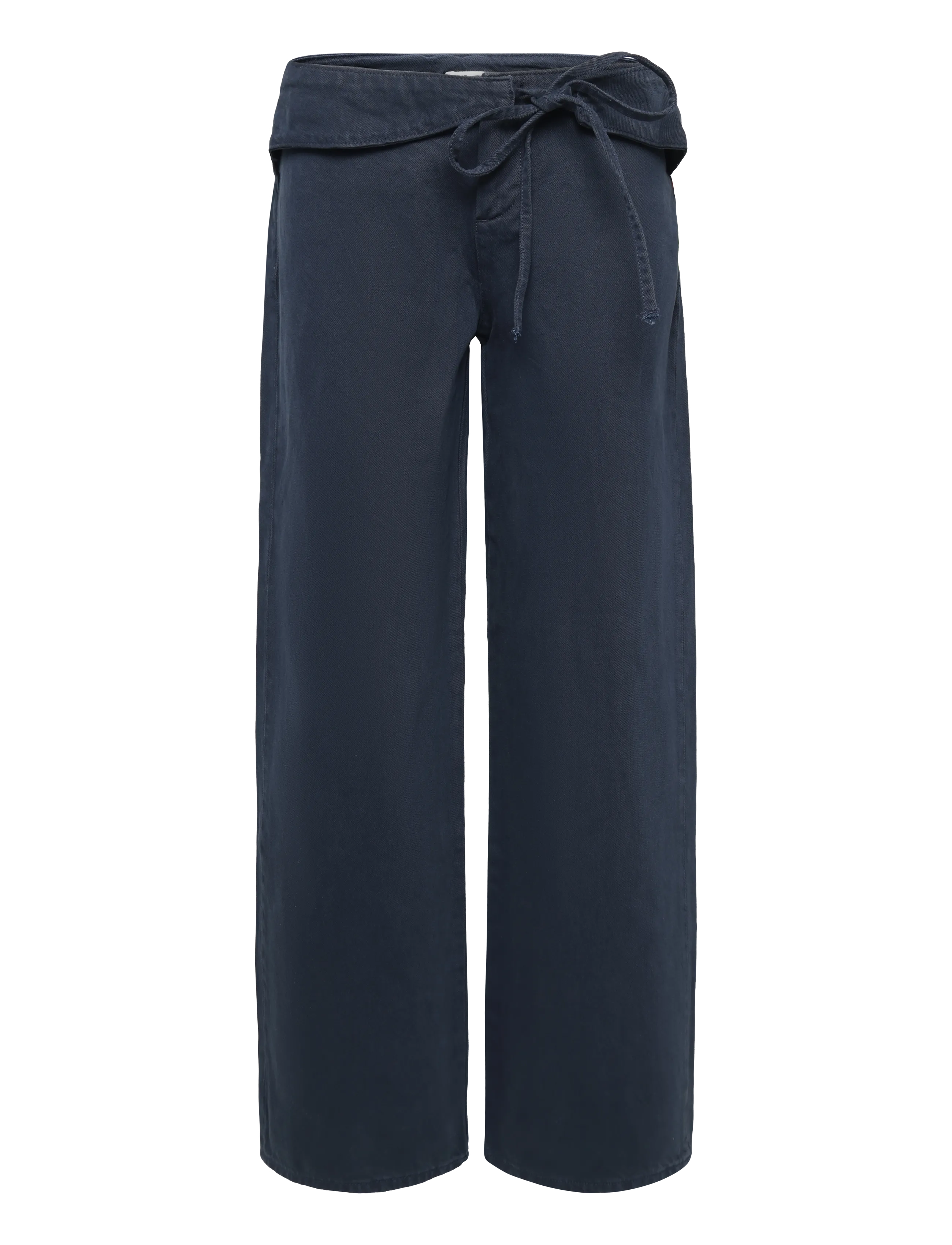 Mango - Low-rise tie jeans - vardagsstil - charcoal - 1