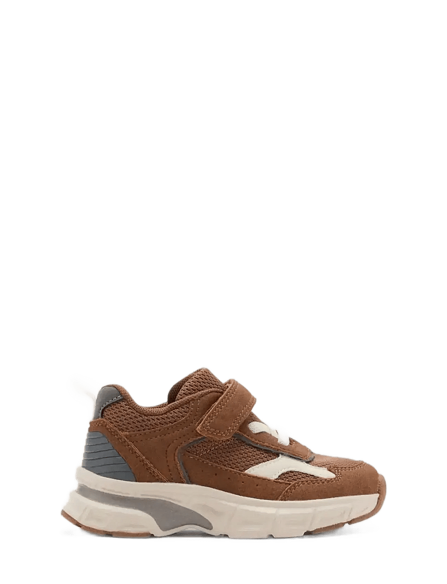Mango - Two-tone sports top - lave sneakers - dark brown - 0