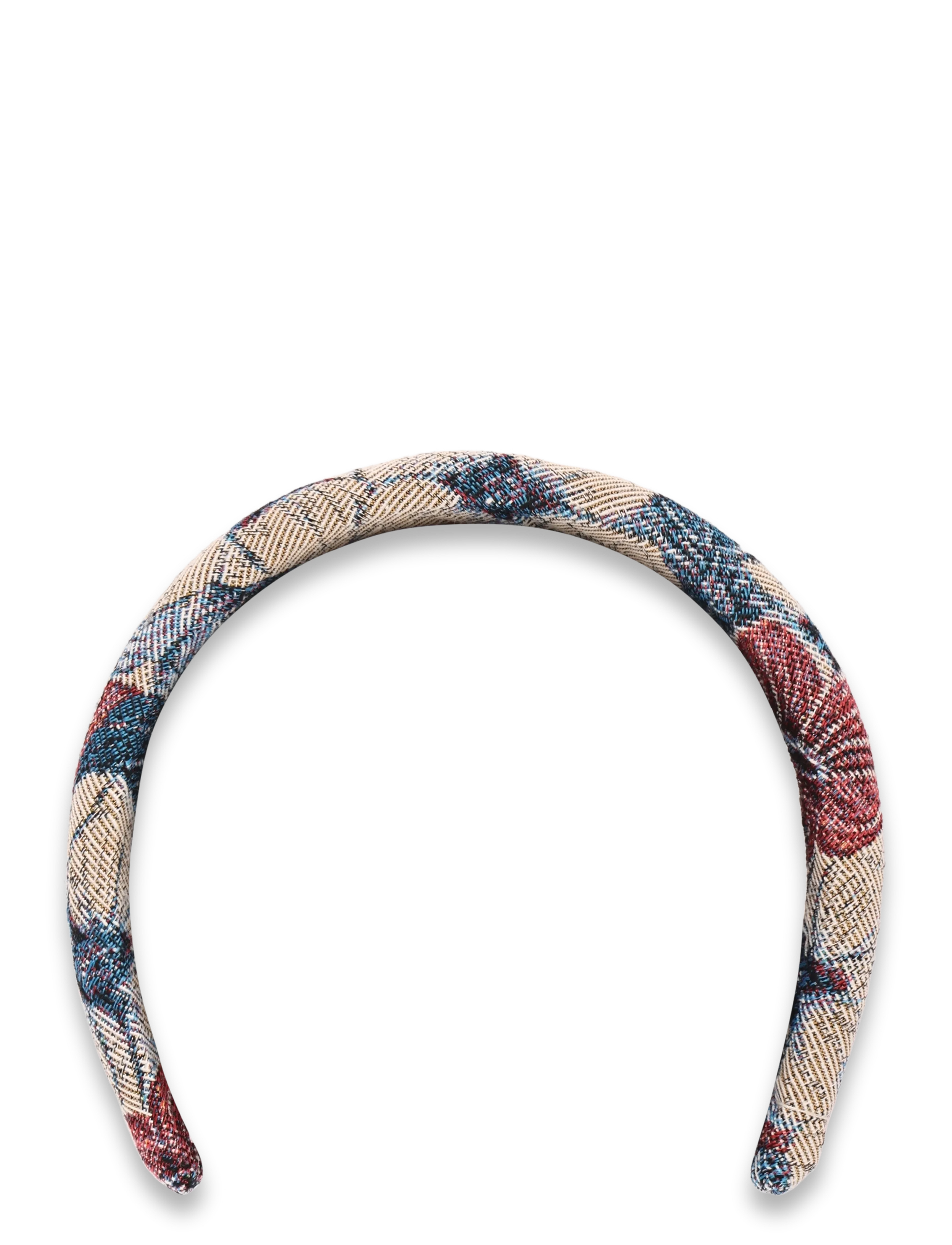Mango Printed flowers headband - Mango - MEDIUM BLUE / blue