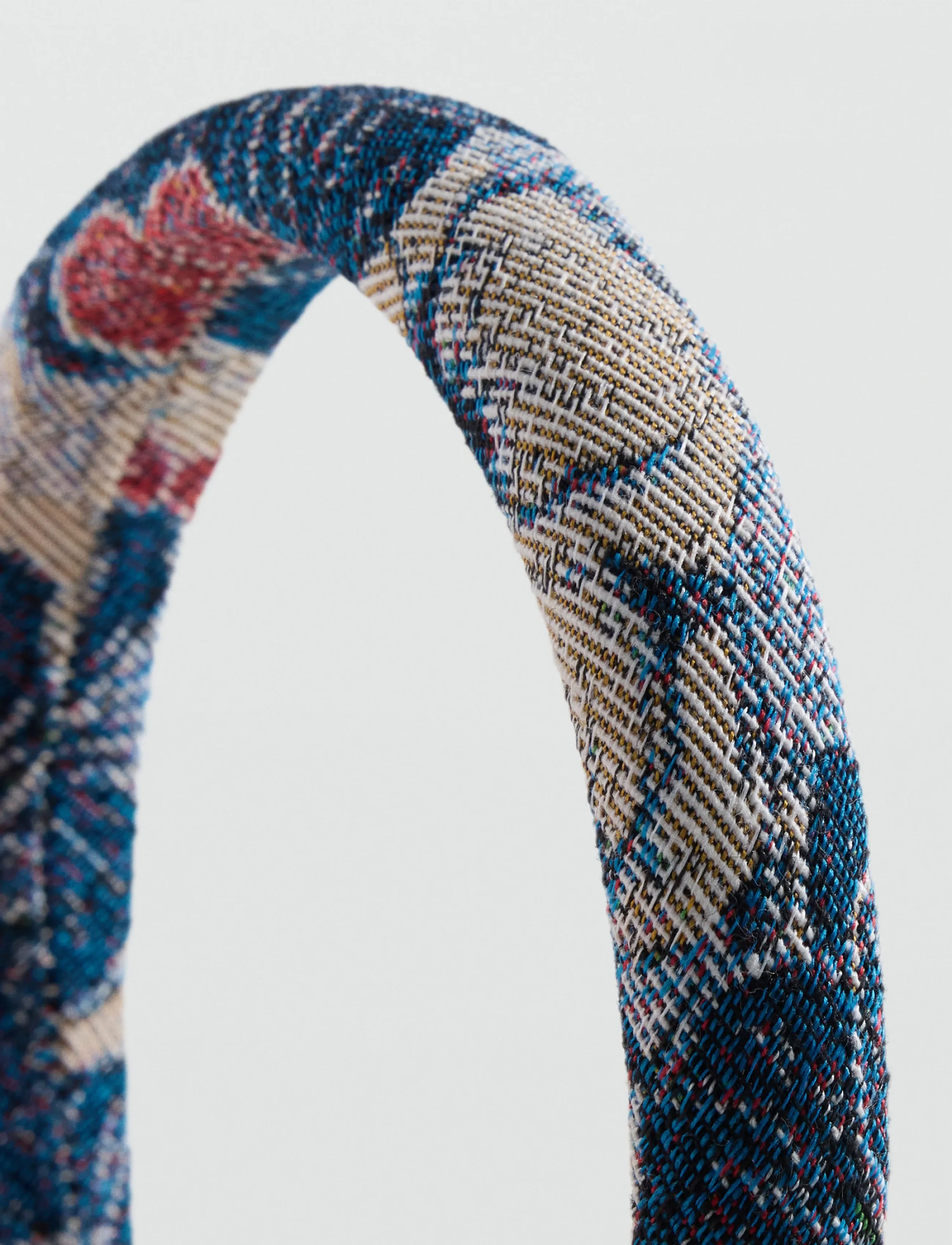Mango - Printed flowers headband - pannband - medium blue - 1