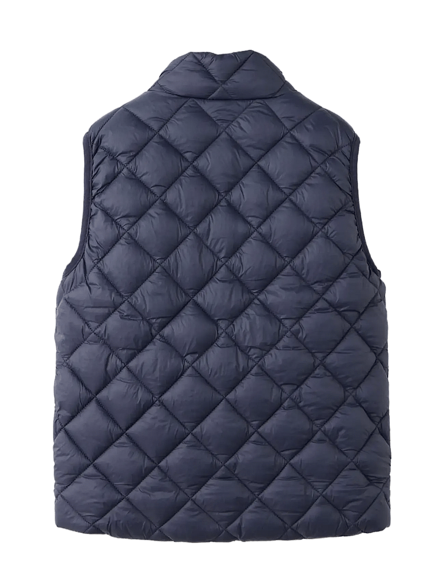 Mango - Diamond quilted waistcoat - shoppa efter ålder - navy - 1