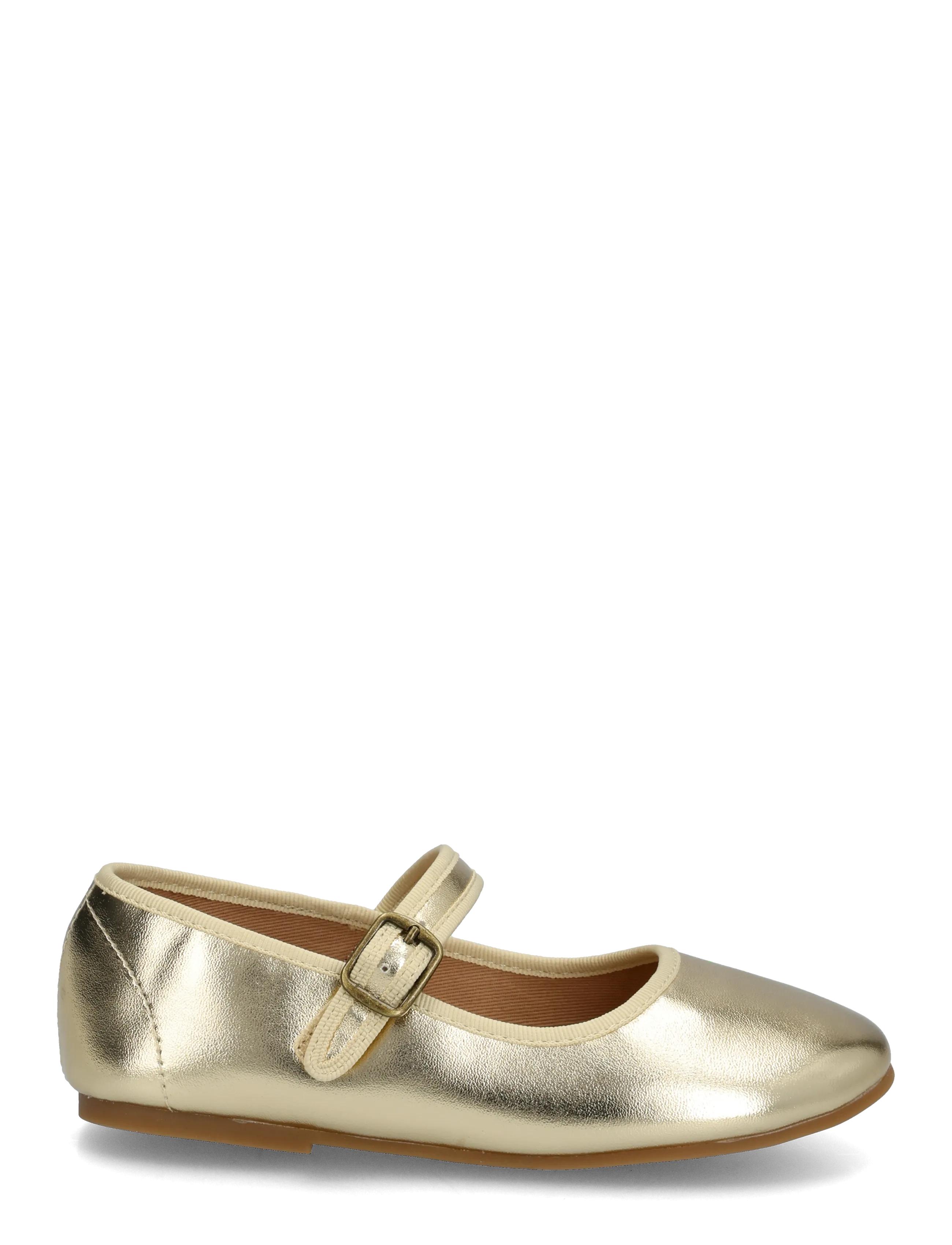 Mango - Metallic ballerina with buckle - ballerinaer & slip ons - gold - 2
