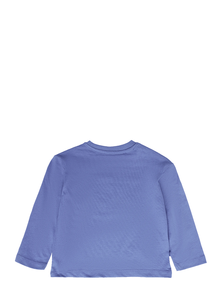 Mango - Pocket cotton T-shirt - langærmede t-shirts - lt-pastel blue - 1