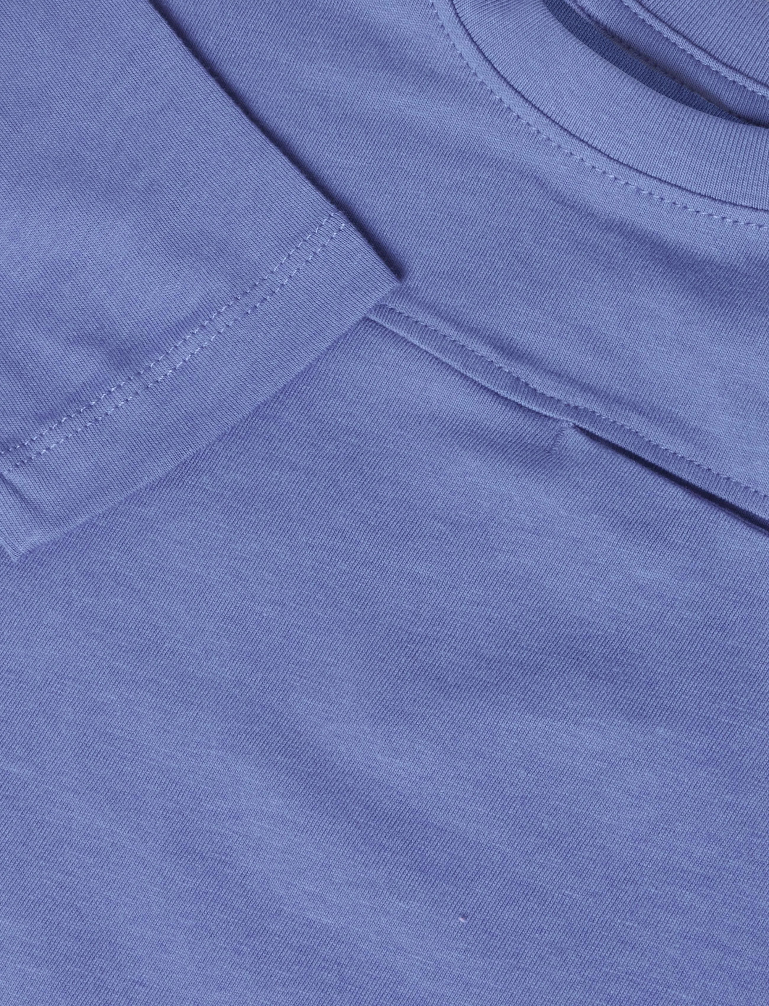 Mango - Pocket cotton T-shirt - langærmede t-shirts - lt-pastel blue - 2
