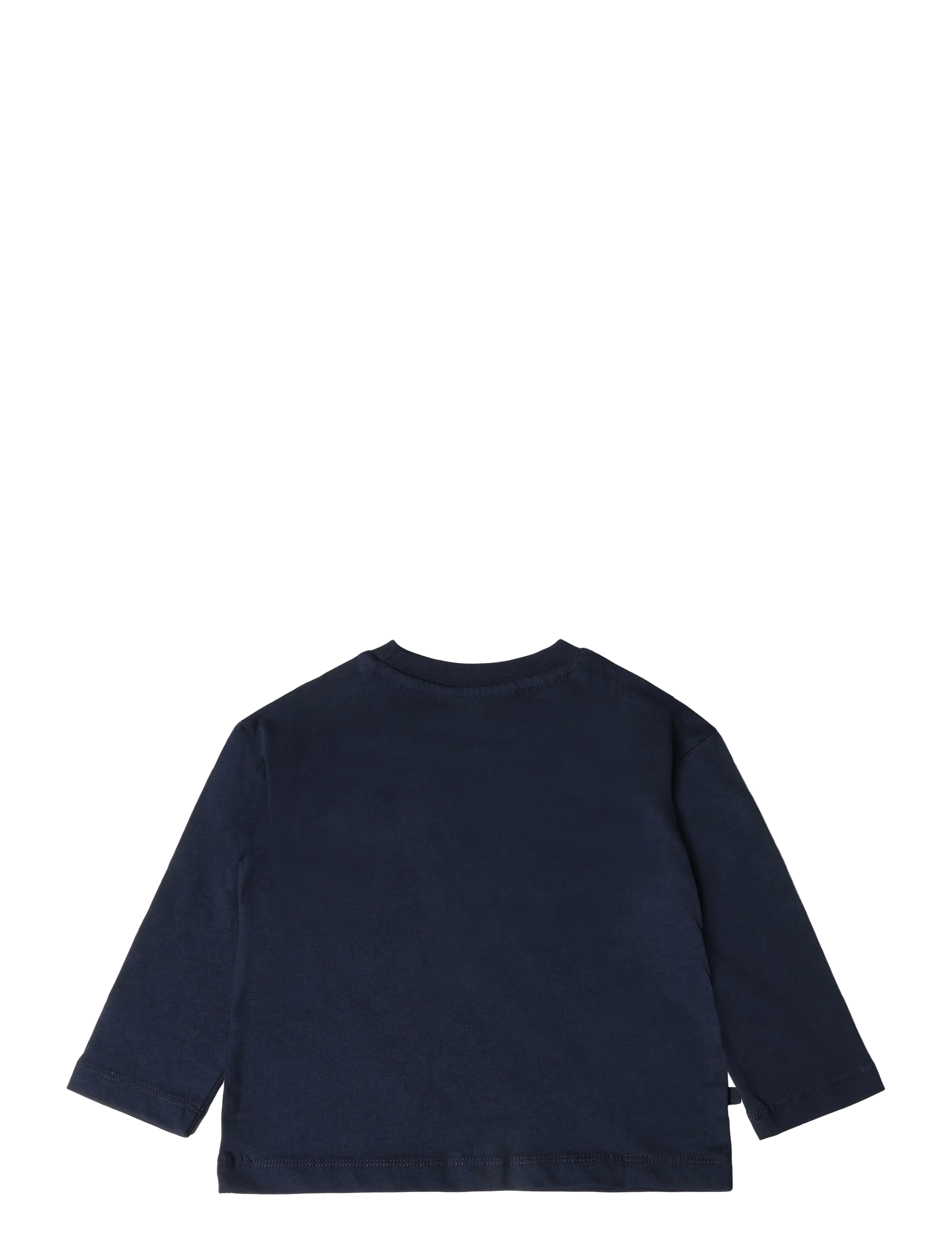 Mango - Pocket cotton T-shirt - langærmede t-shirts - navy - 1