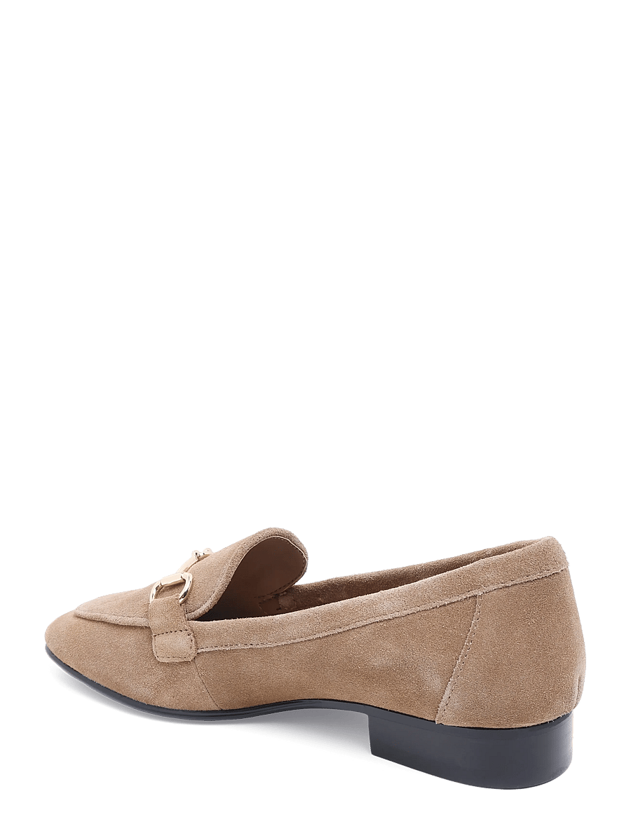 Mango - Suede moccasins with buckle - loafers - lt pastel brown - 1