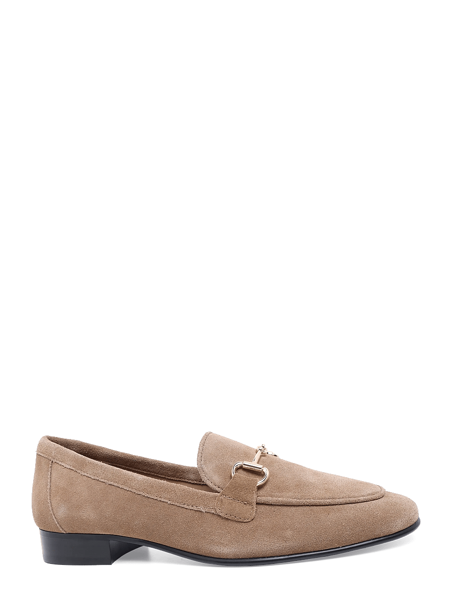 Mango - Suede moccasins with buckle - loafers - lt pastel brown - 3