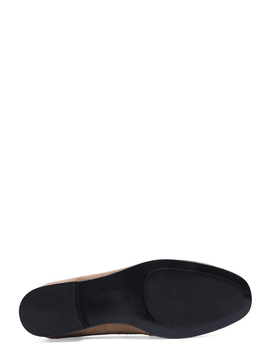 Mango - Suede moccasins with buckle - loafers - lt pastel brown - 4