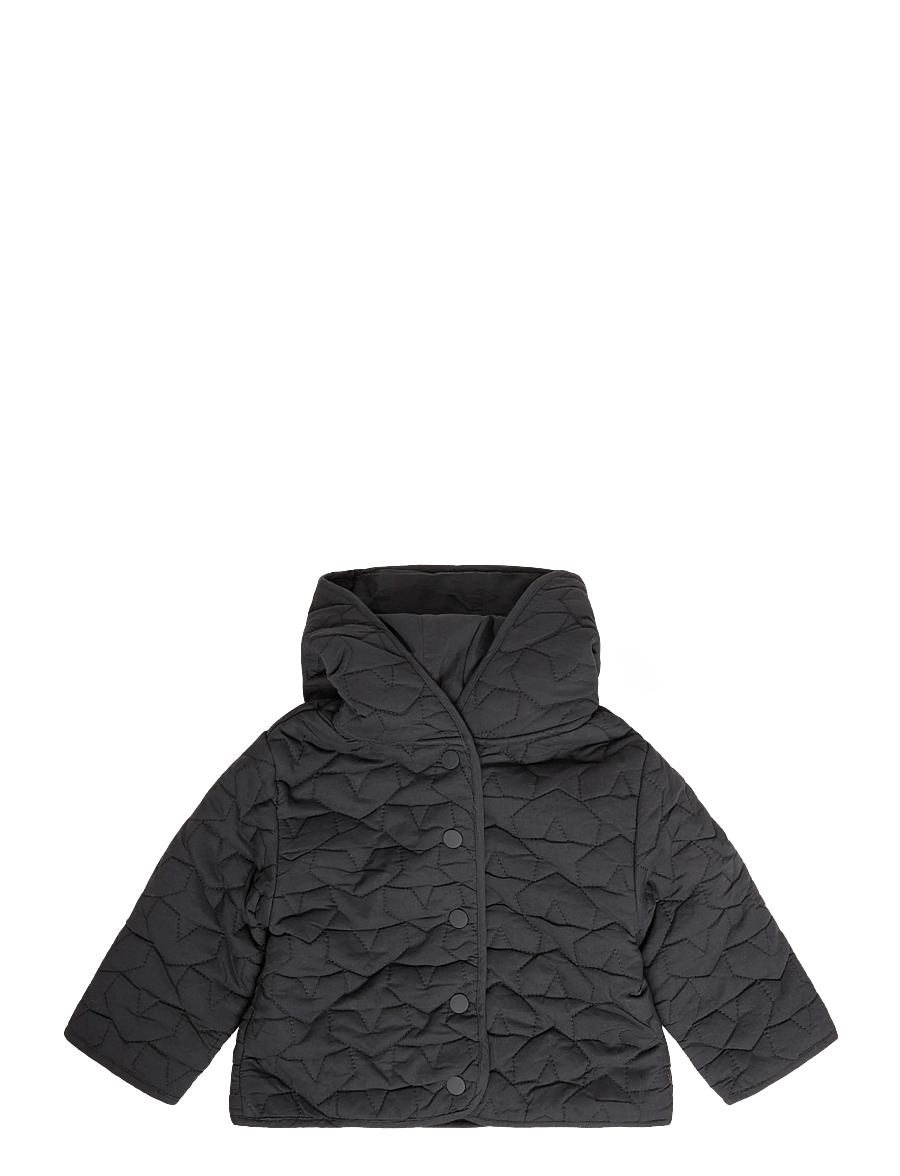 Mango - Quilted jacket with star detail - quiltade jackor - navy - 0