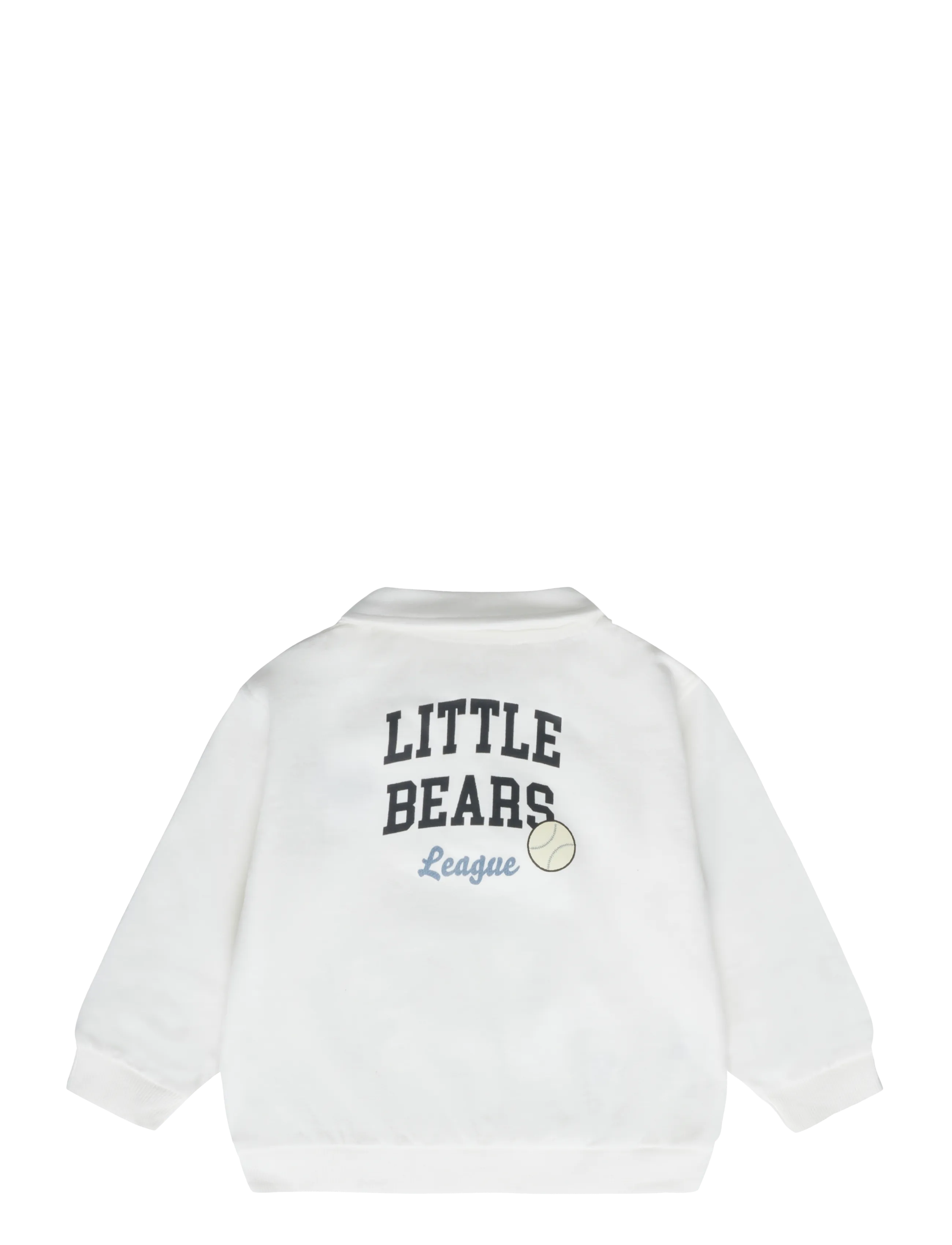Mango - Relaxed-fit polo sweatshirt - långärmade pikéer - white - 1