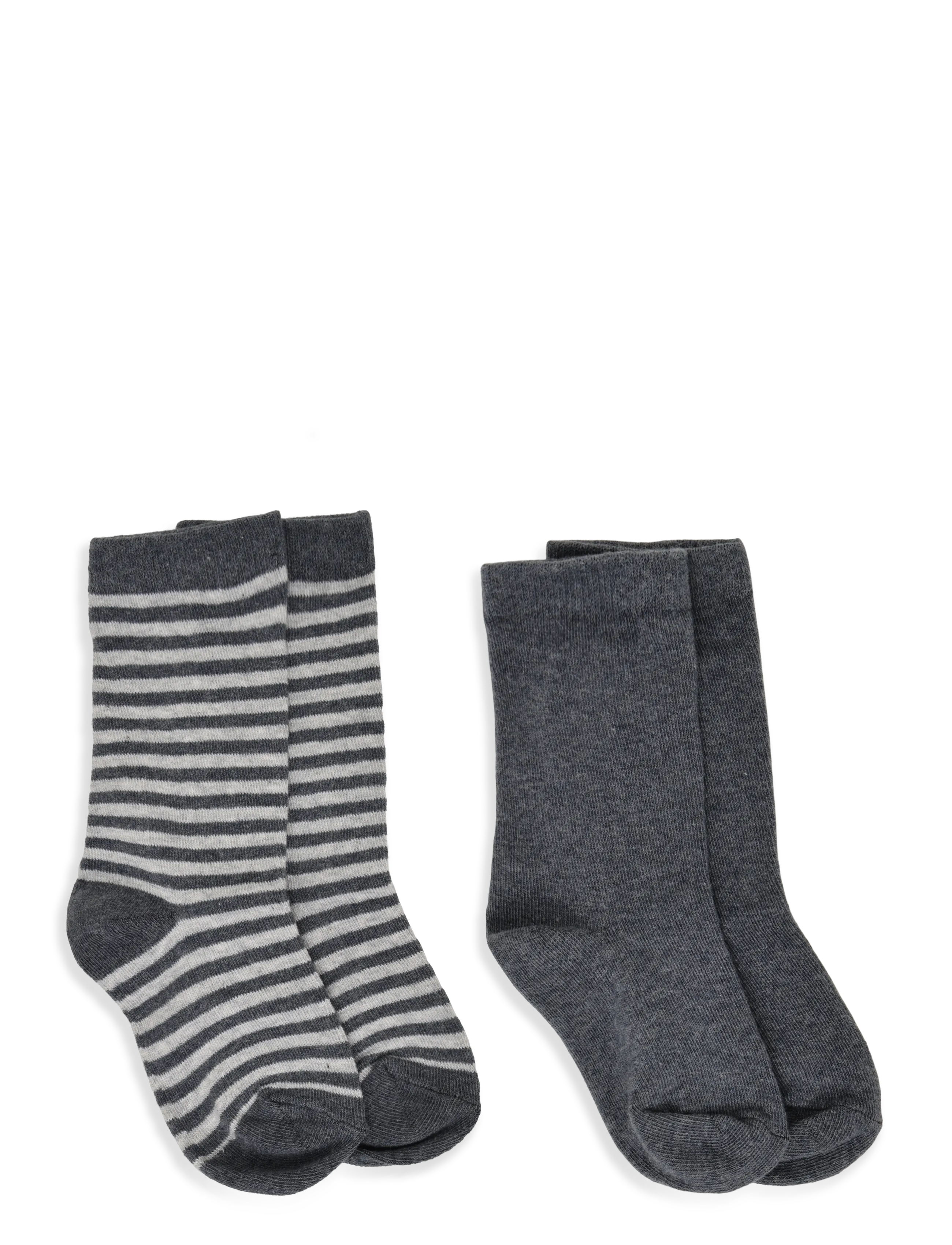 Mango - 2 pack ribbed socks - strømper - dark blue - 1