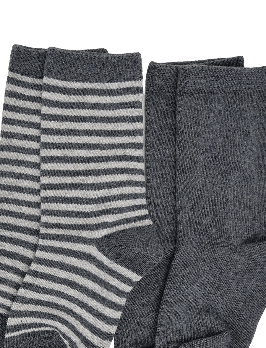 Mango - 2 pack ribbed socks - strømper - dark blue - 2