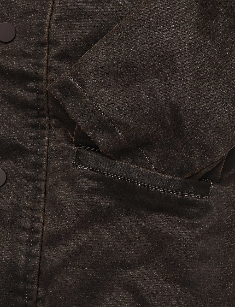 Mango - Waxed jacket - dunjakker - brown - 3