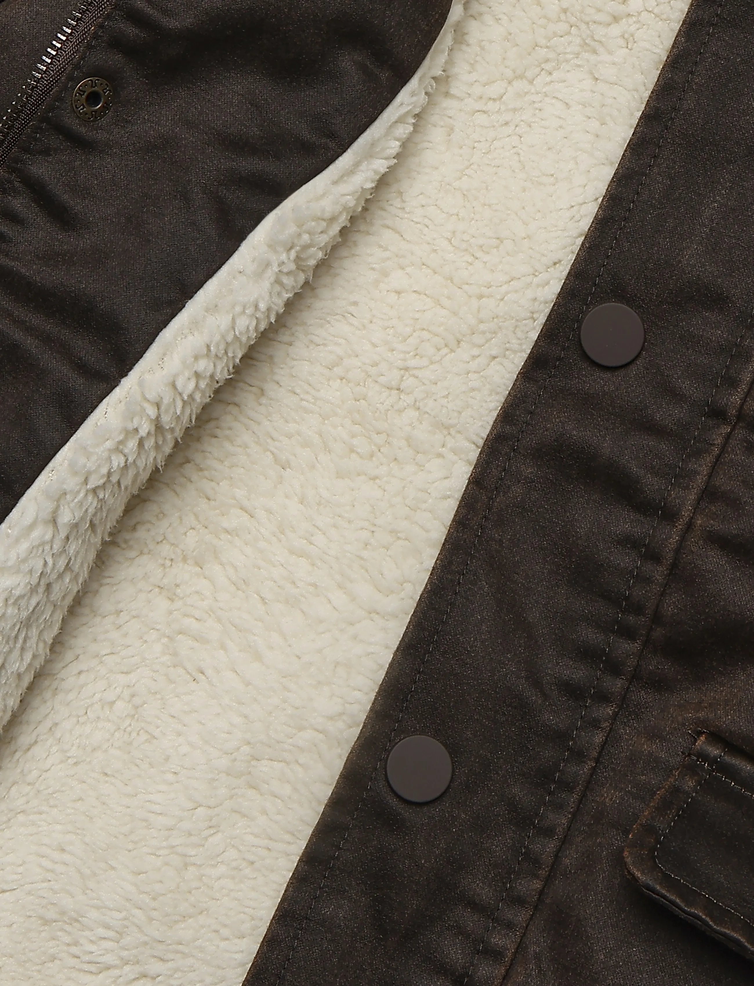 Mango - Waxed jacket - dunjakker - brown - 4