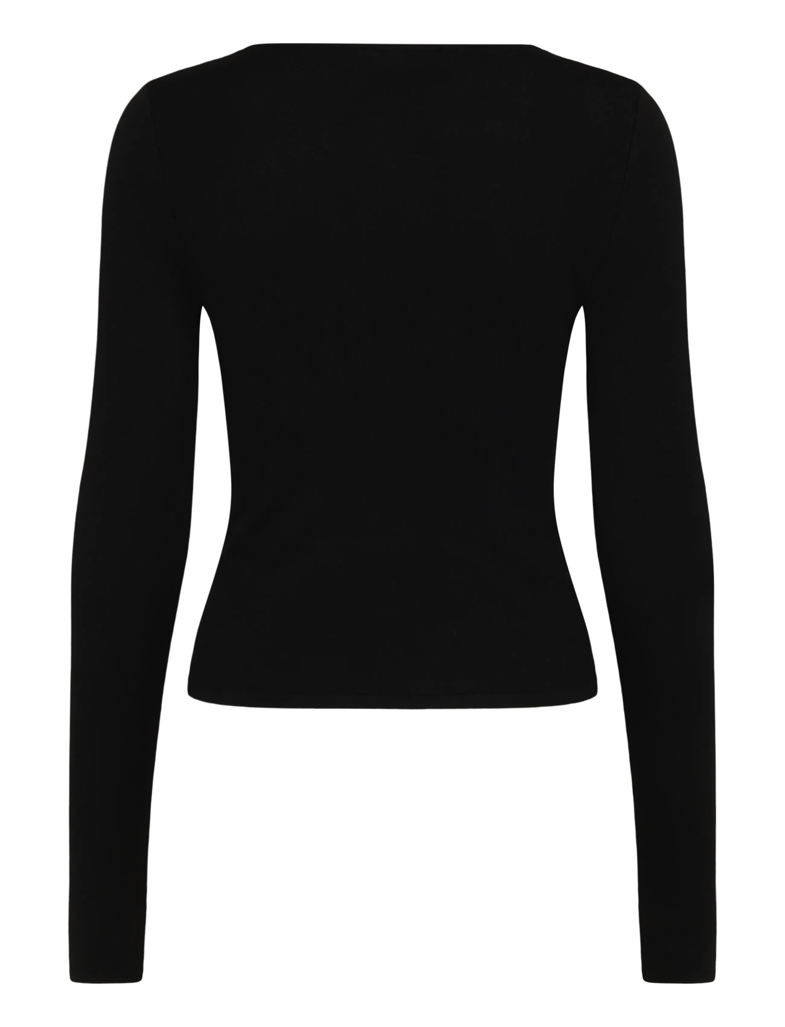 Mango - Fitted boat neck jumper - striktrøjer - black - 2