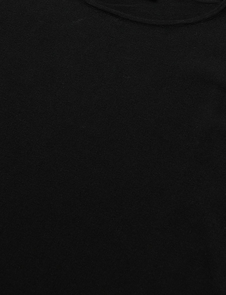 Mango - Fitted boat neck jumper - striktrøjer - black - 4