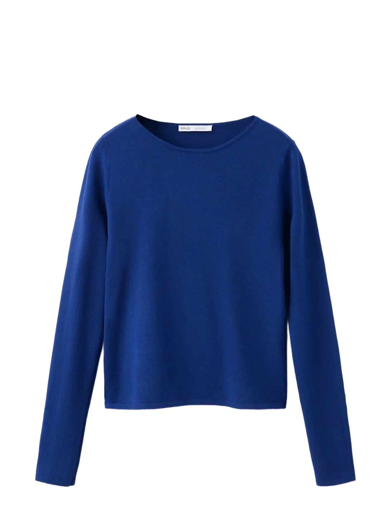 Mango Fitted Boat Neck Jumper, XL, Knitwear, Blau - Jumpers, Frauen