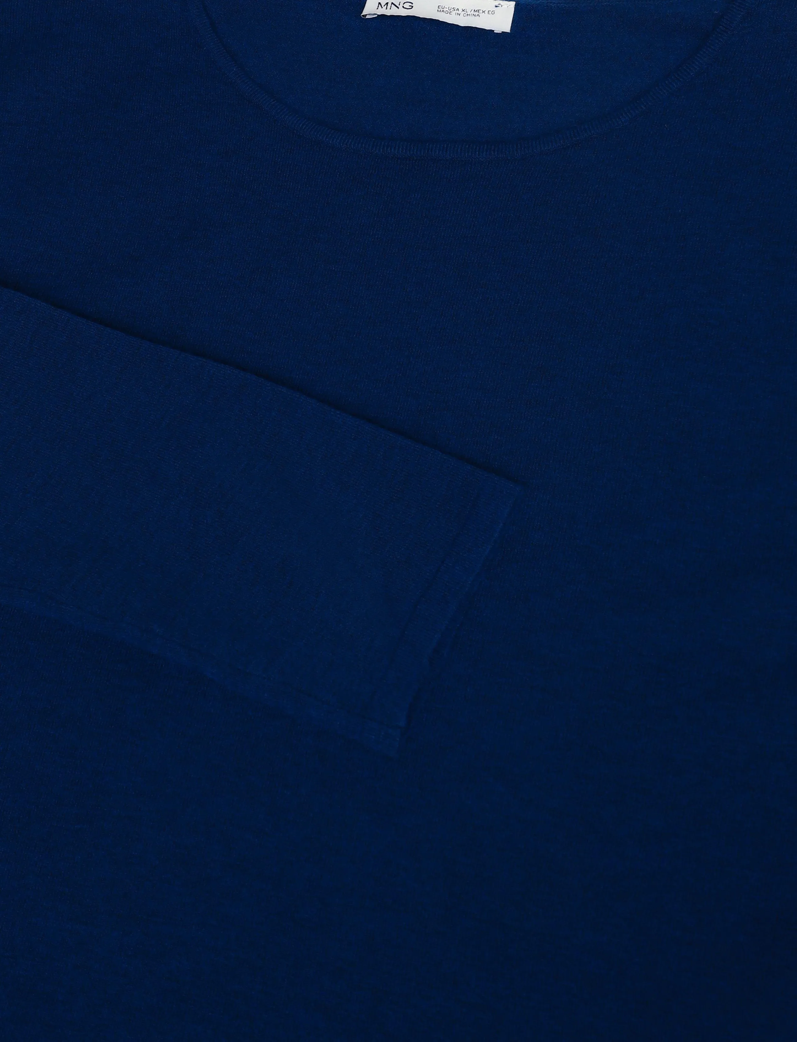 Mango - Fitted boat neck jumper - striktrøjer - bright blue - 5
