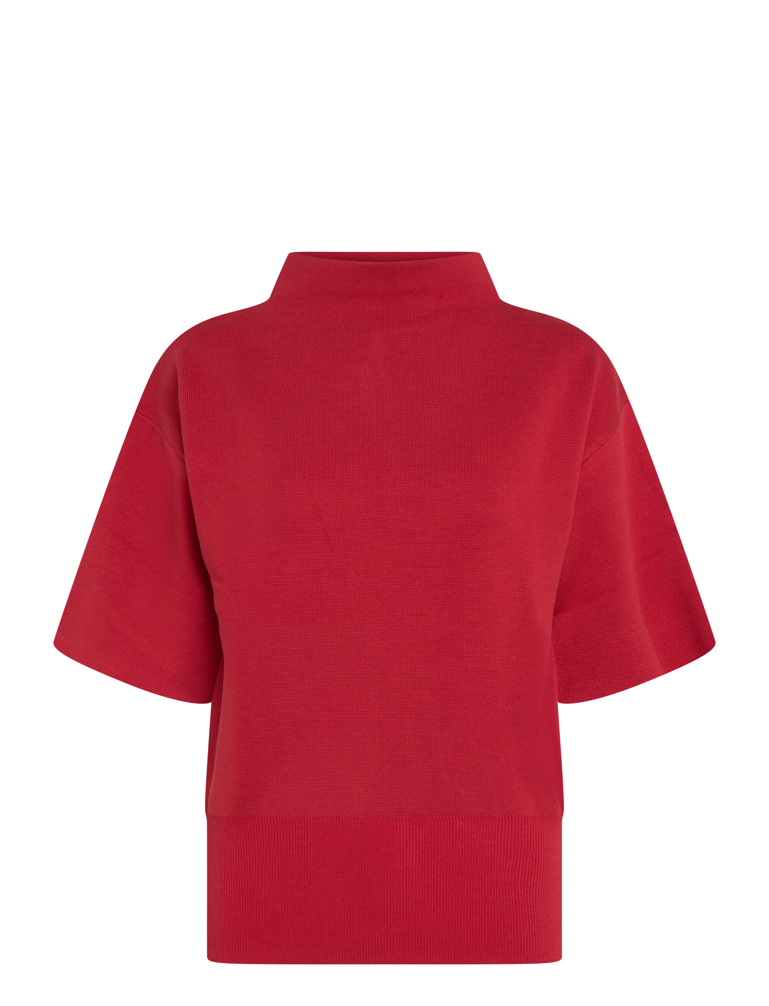Mango Fine-knit roll-neck jumper - Säsongens färger - BRIGHT RED / red