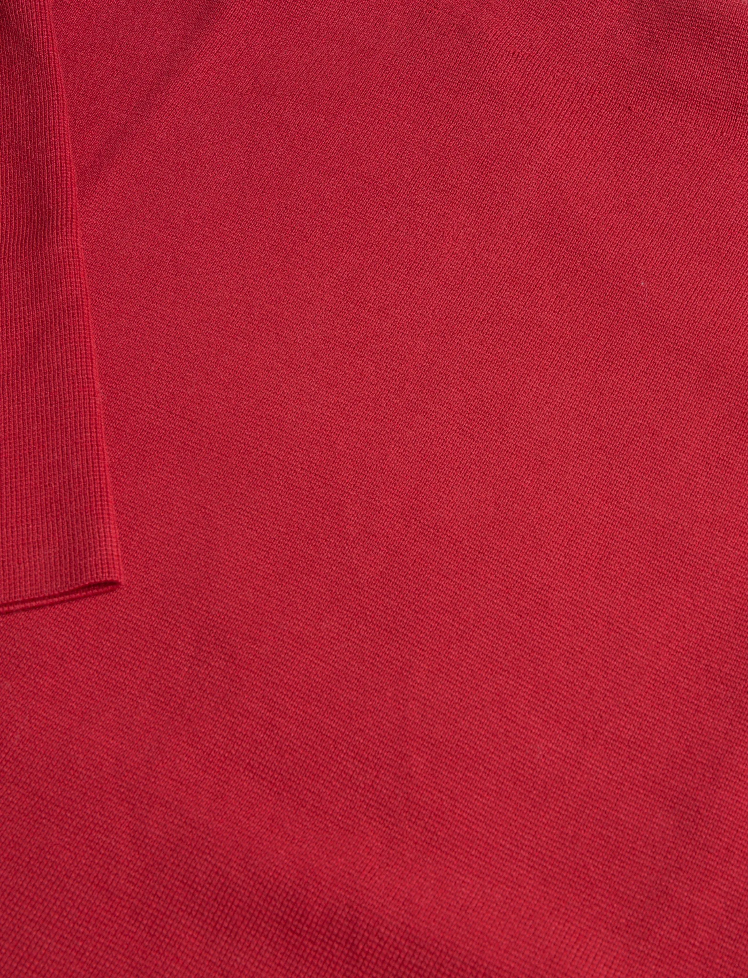 Mango Fine-knit Roll-neck Jumper (Bright Red/Rød) - 449 kr | Boozt.com