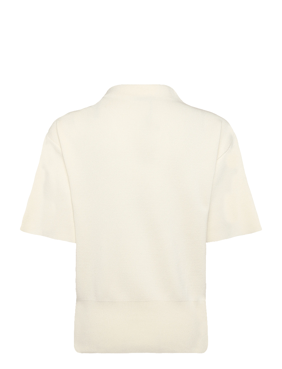 Mango - Fine-knit roll-neck jumper - striktrøjer - light beige - 1