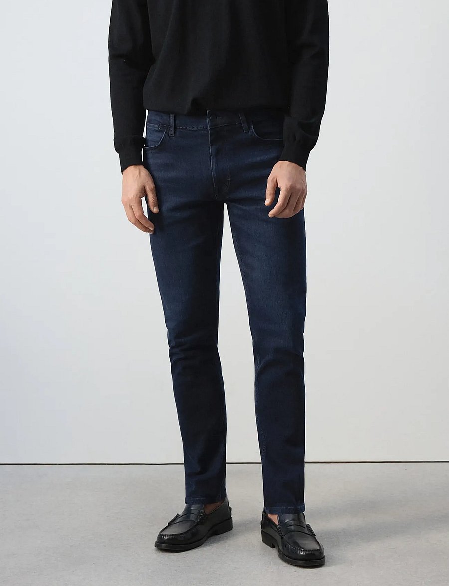 Mango - Slim fit Ultra Soft Touch Patrick jeans - slim jeans - open blue - 0