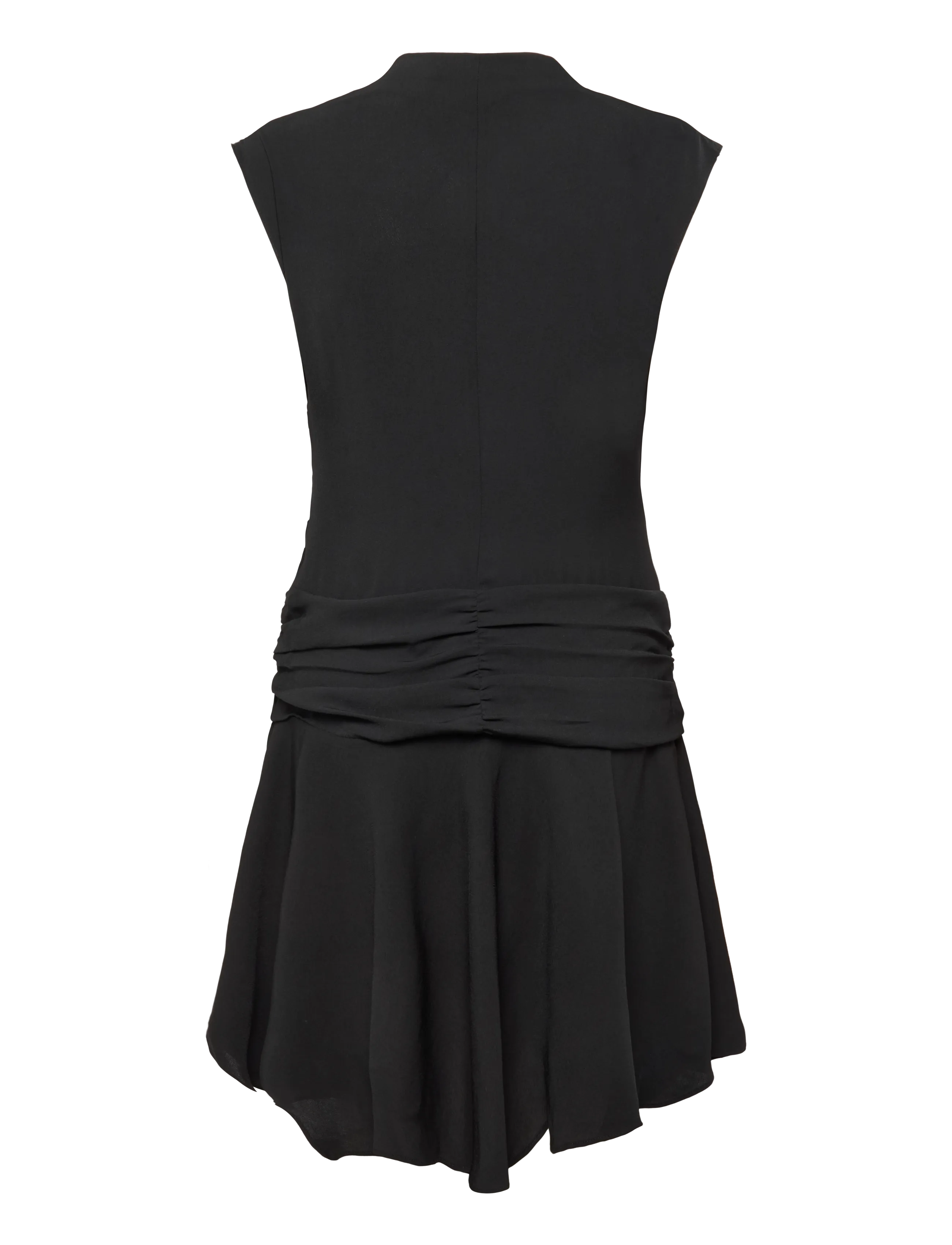 Mango - Ruched bow dress - cocktailklänningar - black - 1