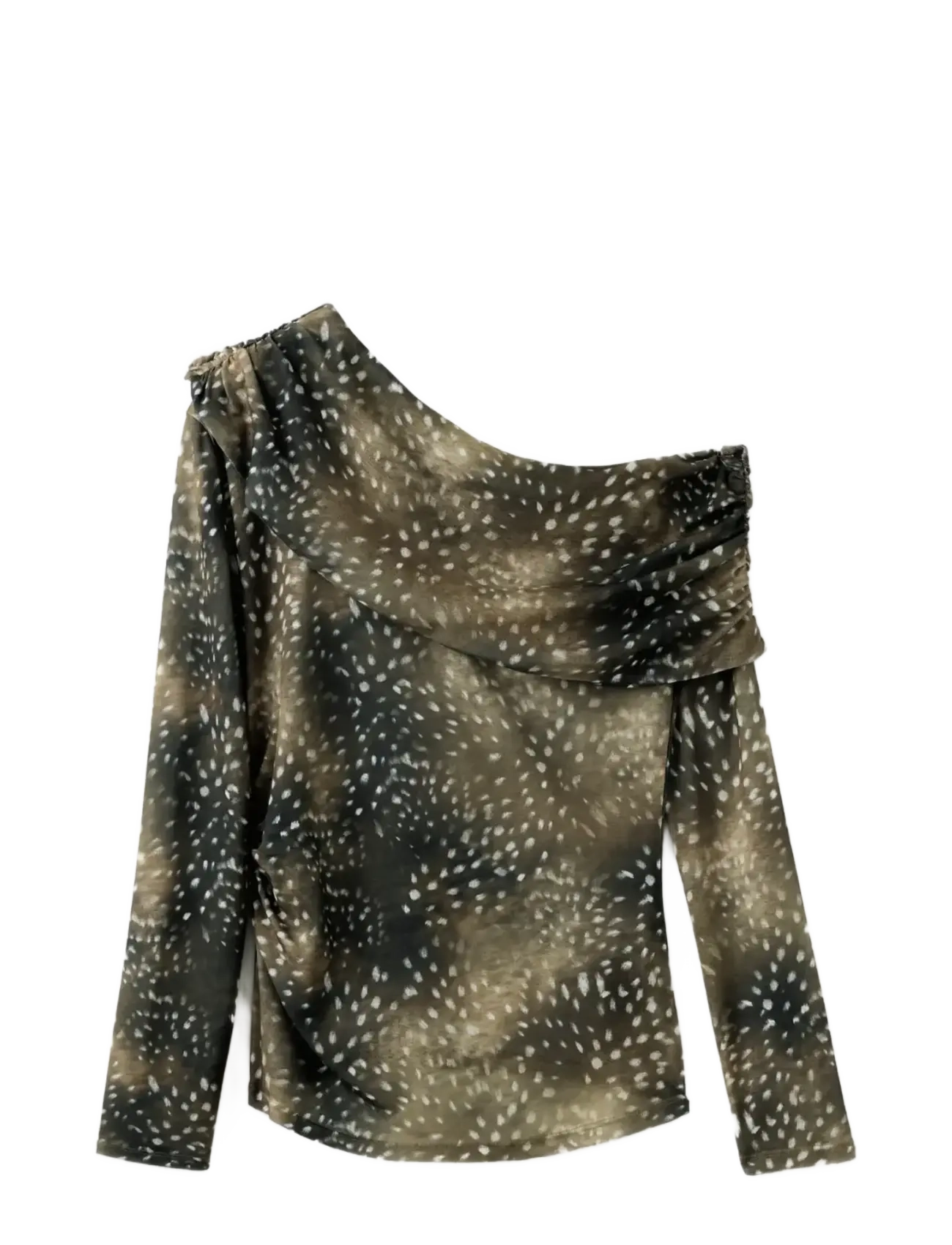 Mango Asymmetric Bambi T-shirt - Bluser & Skjorter - BROWN / brown