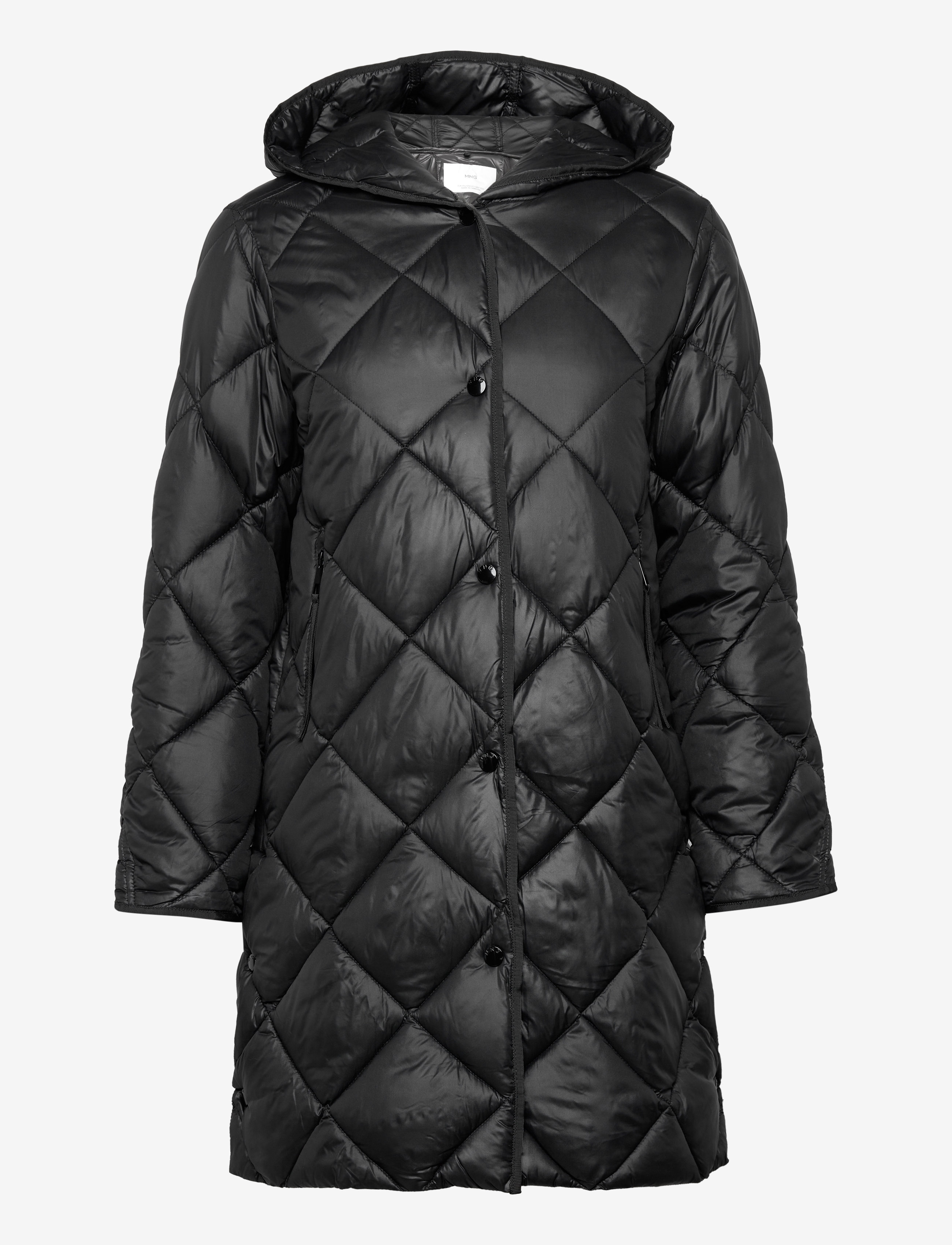 Mango GAMBA - Jakid ja mantlid - BLACK / black