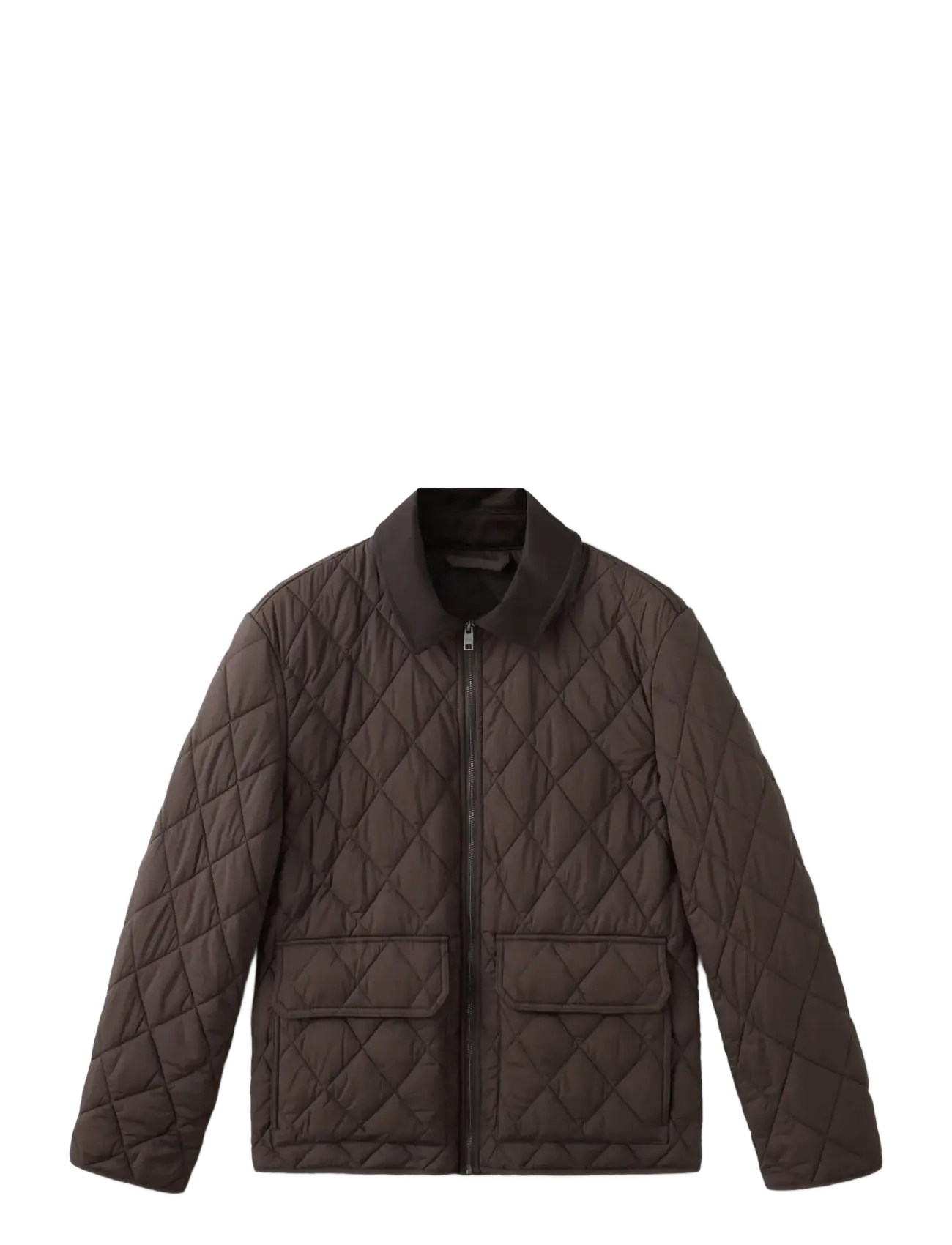 Mango - Quilted water repellent jacket - efterårsjakker - brown - 1