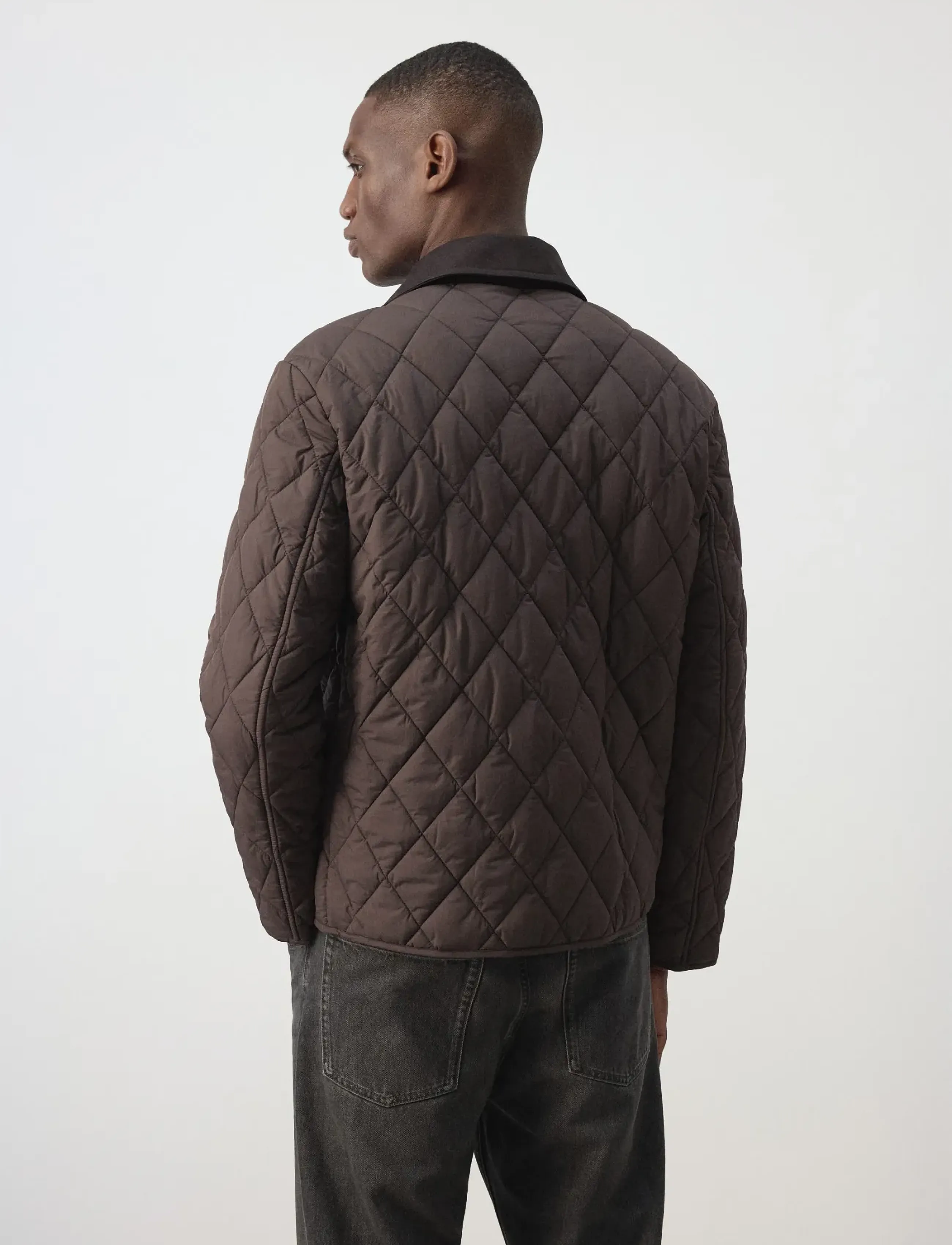 Mango - Quilted water repellent jacket - efterårsjakker - brown - 2